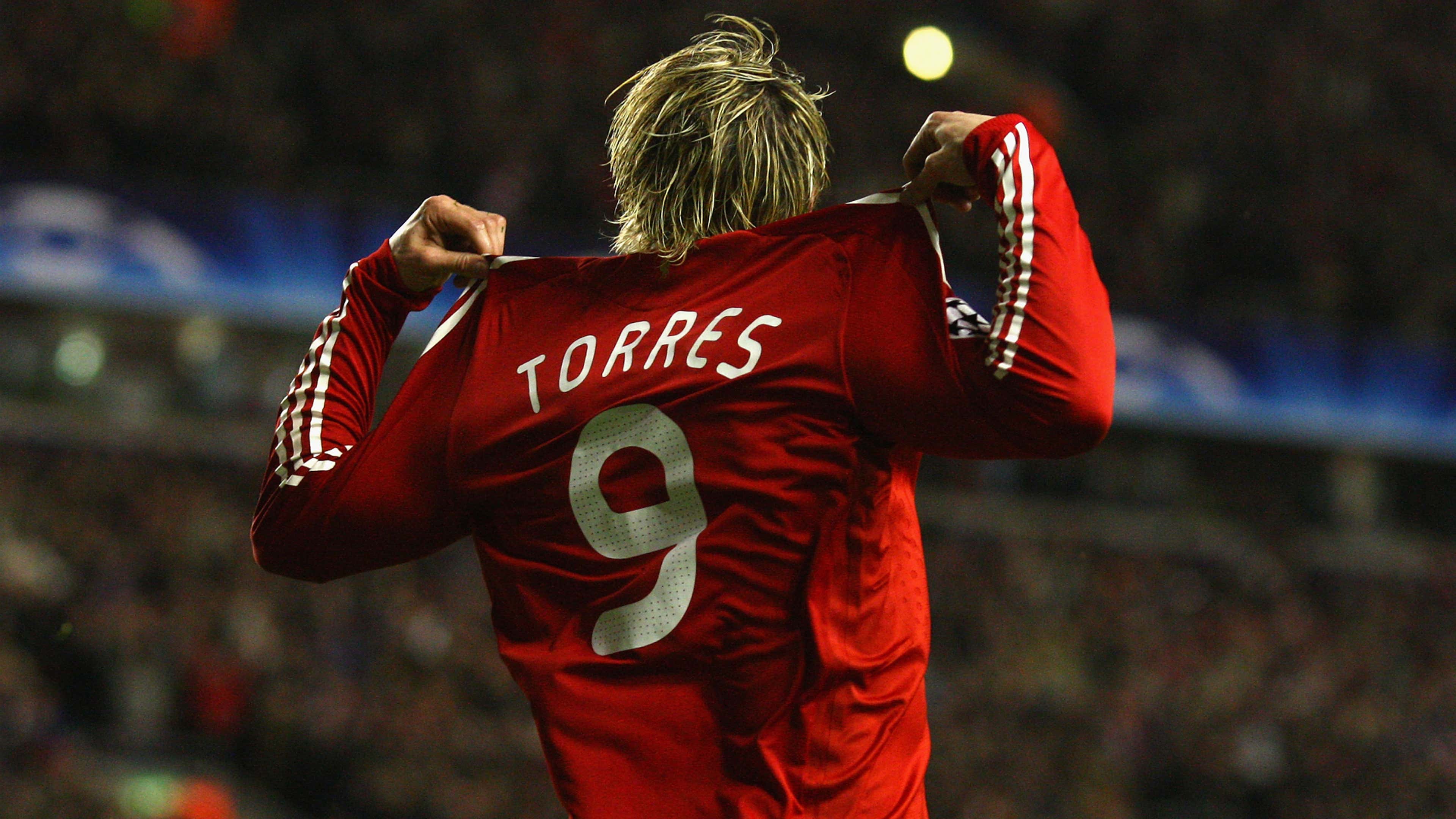 Fernando Torres Liverpool Champions League 2009