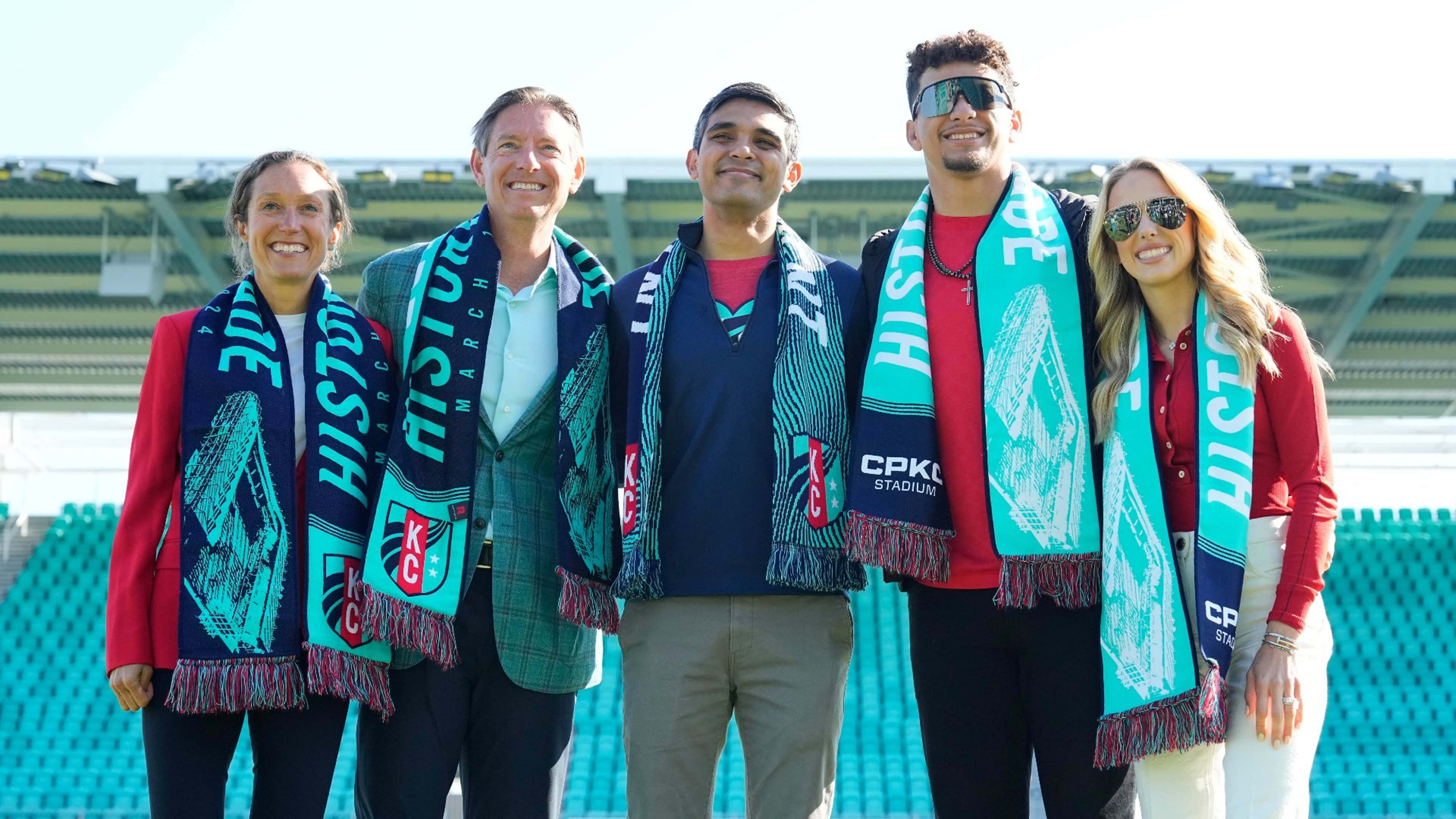 Patrick Mahomes x Kansas City Current! NFL superstar and Co-owner of NWSL  side celebrates grand-opening of women's soccer-specific CPKC Stadium |  Goal.com India