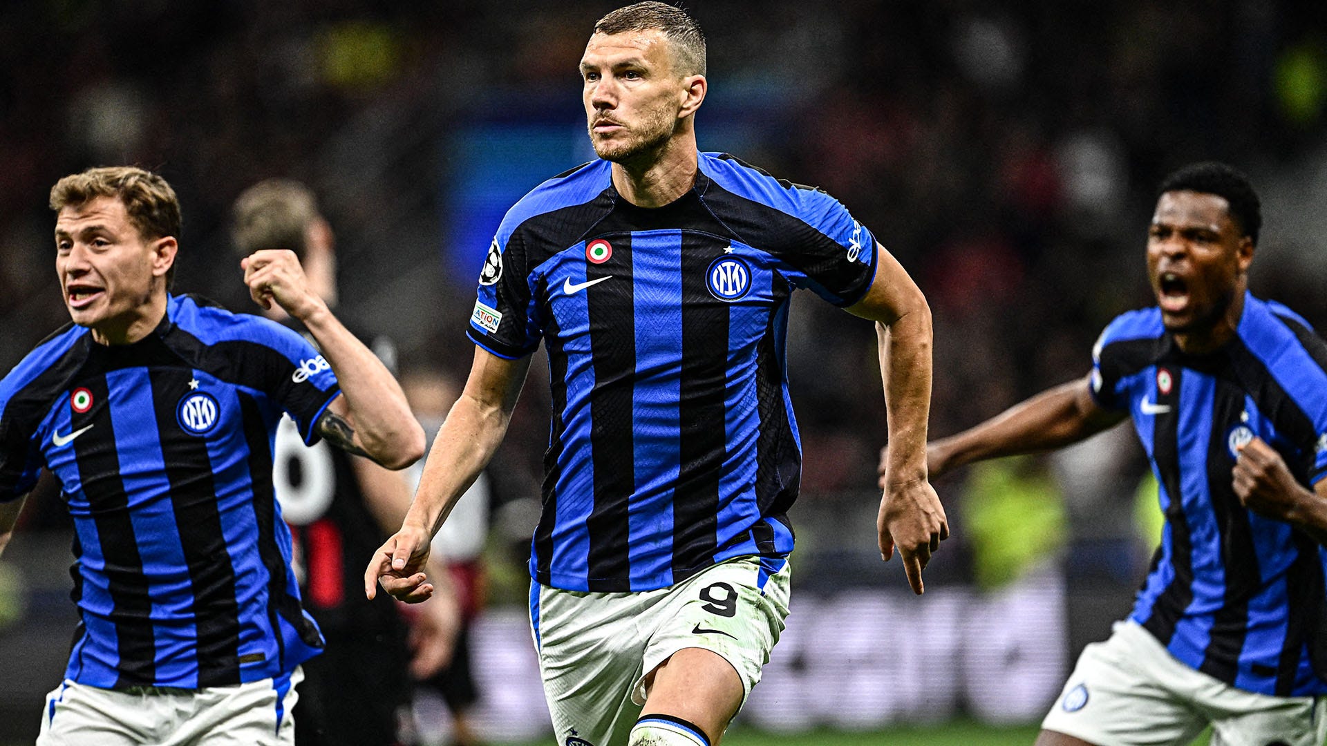 Edin Dzeko is timeless! Inter striker leads Champions League semi-final first leg victory over AC Milan thumbnail