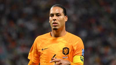Virgil van Dijk Netherlands USA 2022 World Cup