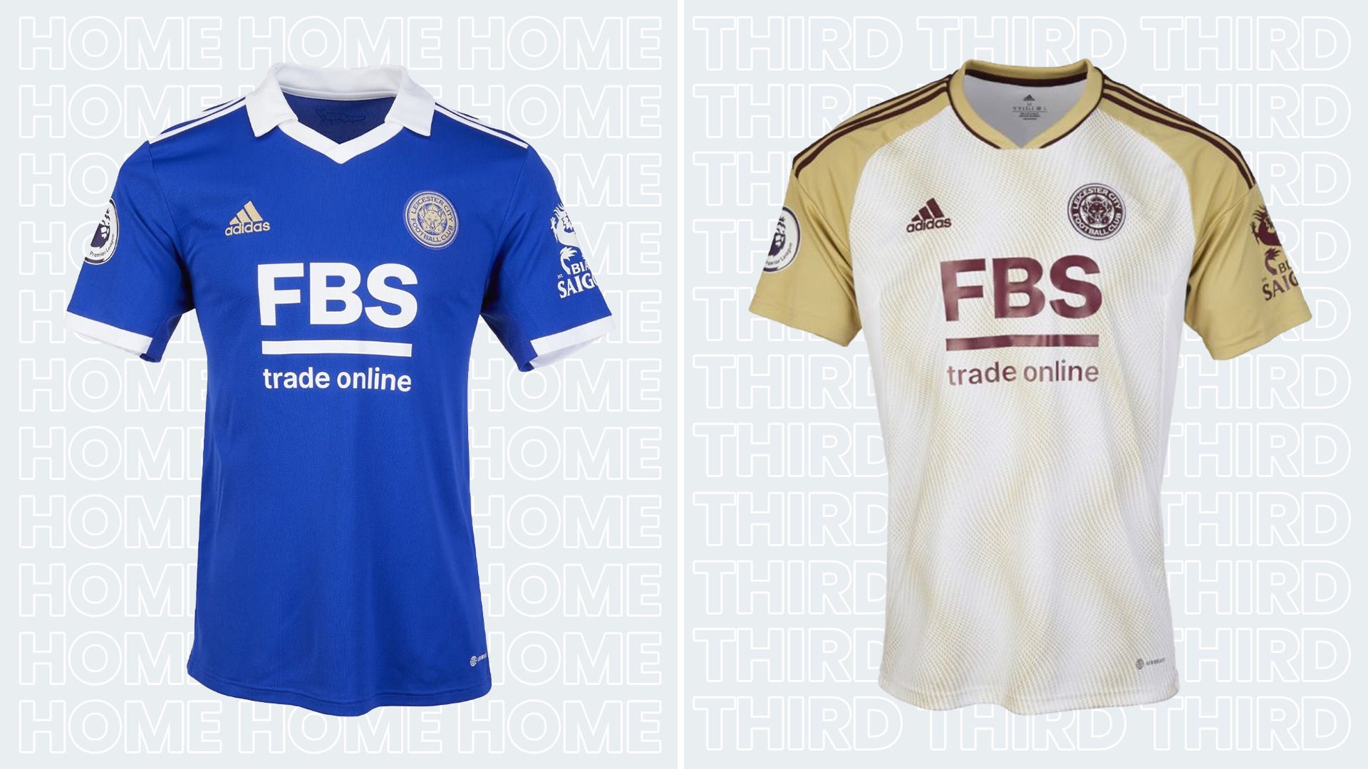 Leicester 2022-23 kits