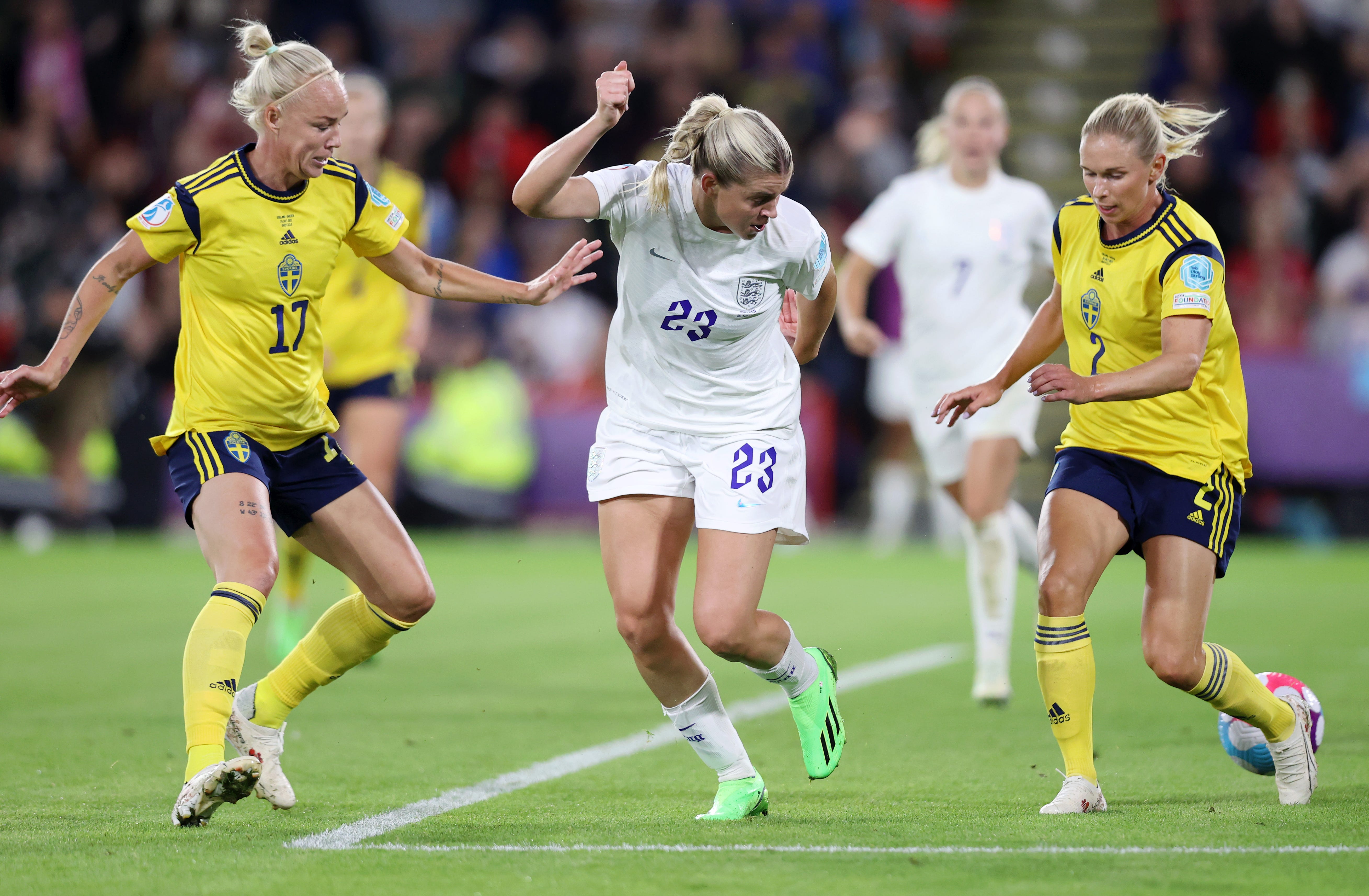 Alessia Russo England vs Sweden goal Euro 2022