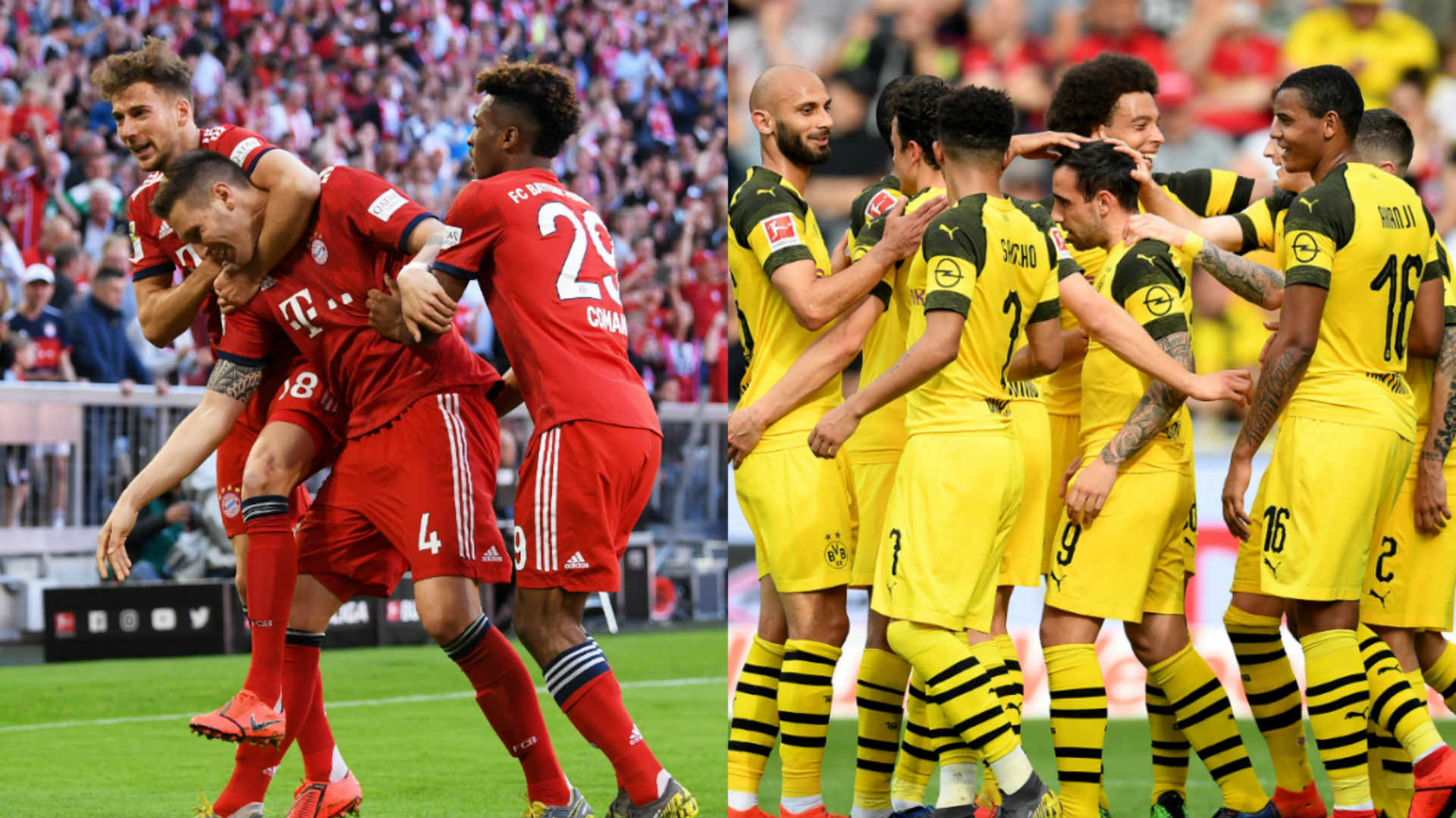 Programm & Aufstellung Supercup 2017 Borussia Dortmund Bayern München 