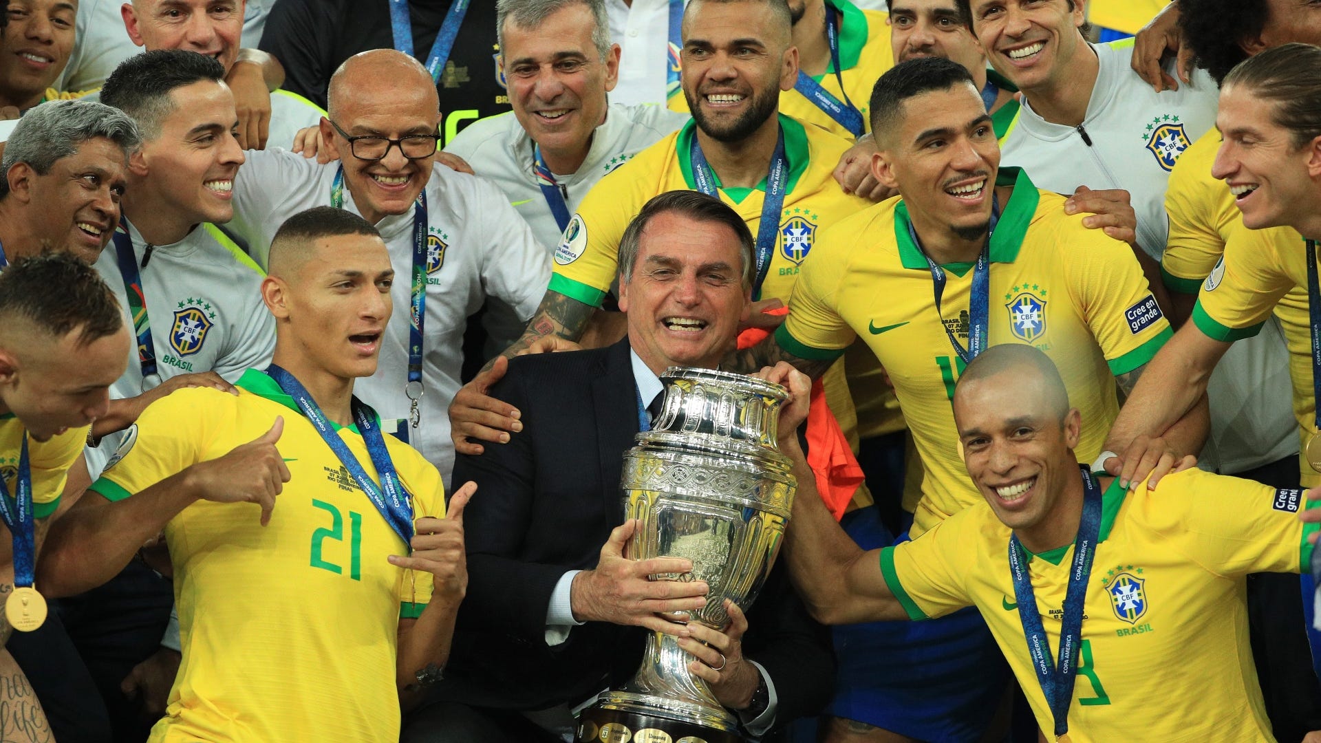 Bolsonaro Brazil Copa America