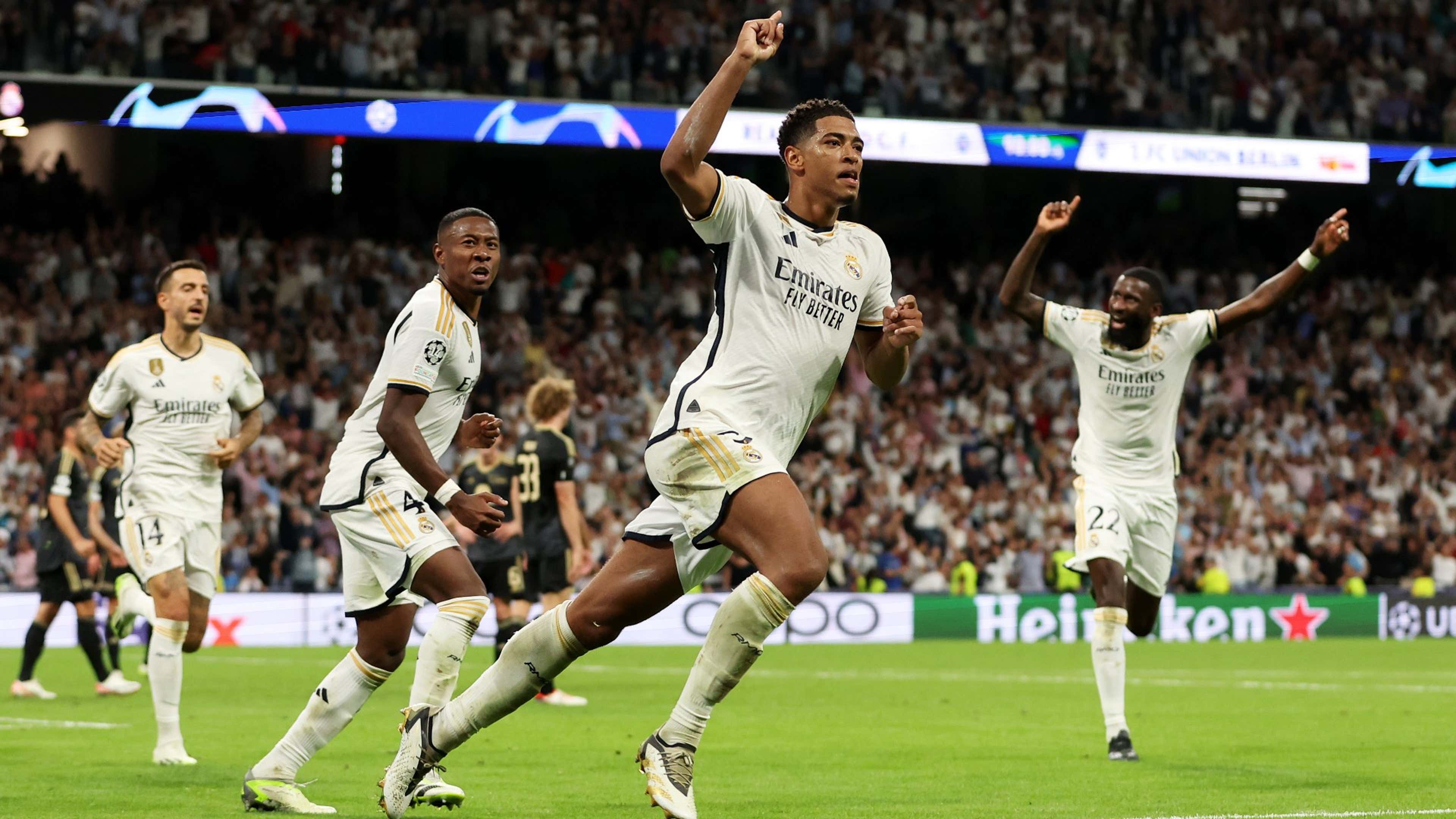 WATCH: Pure narrative! Jude Bellingham bundles home 94th-minute winner as  Real Madrid snatch victory over Union Berlin in Champions League opener |  Goal.com