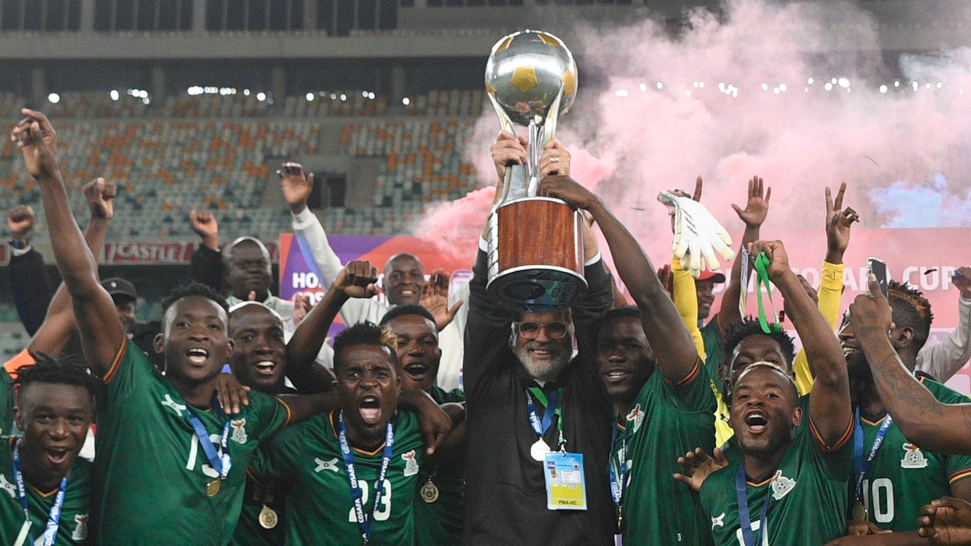 Kamanga revels in Zambia Cosafa Cup glory, delivers Wafcon plea ahead