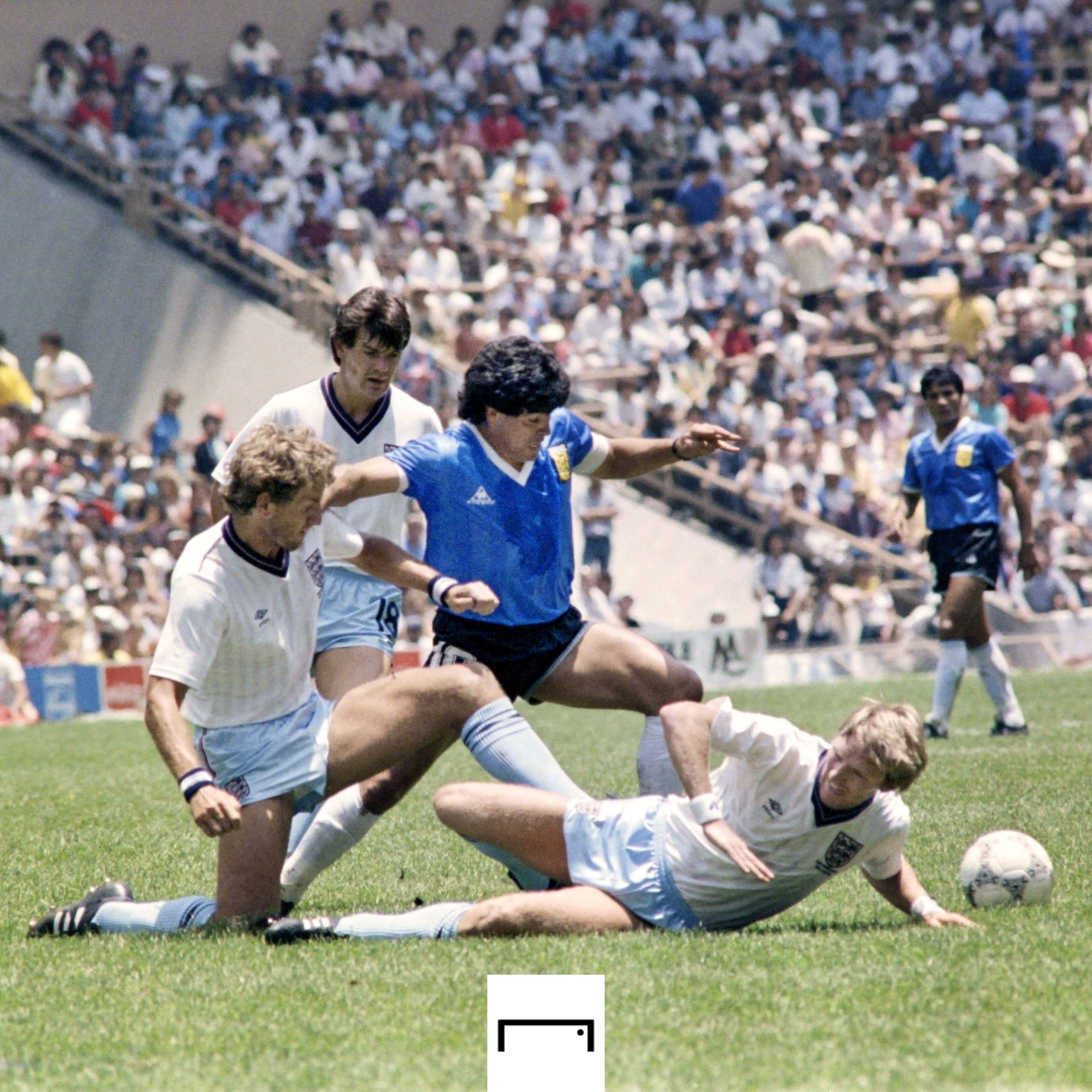 Diego Maradona Argentina England 1986 World Cup GFX