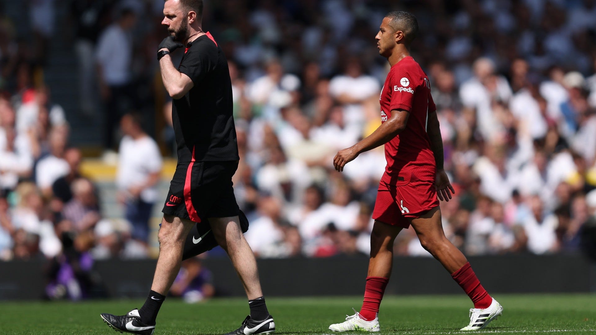 How bad is Liverpool midfielder Thiago's injury? | Goal.com UK