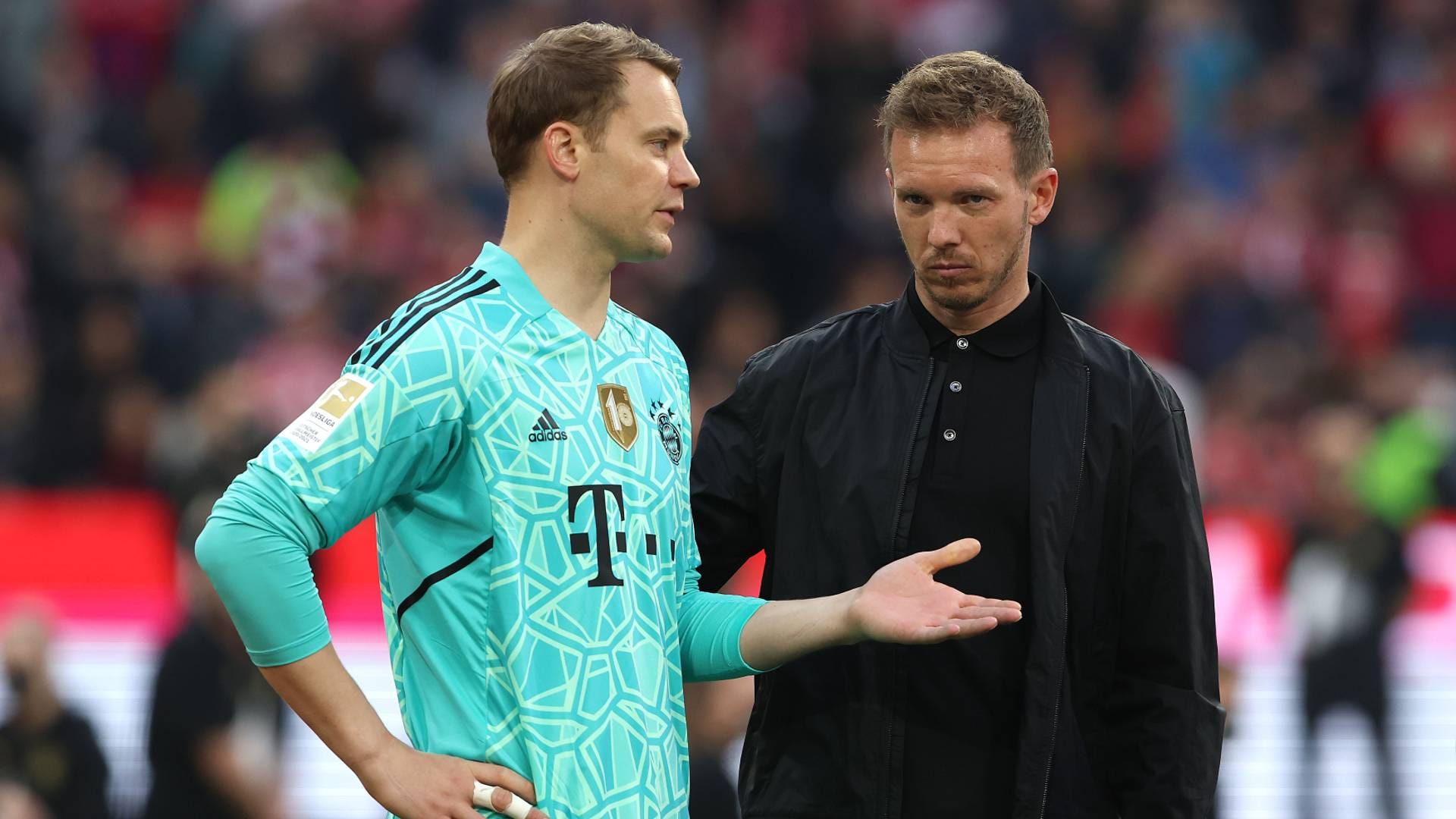 Manuel Neuer sagt, dass er das Amt des deutschen Kapitäns möglicherweise nicht wiedererlangen wird, da er von einer Skiverletzung zurückkehrt, nachdem er während einer Zeit beim FC Bayern München mit Julian Nagelsmann zusammengestoßen war.