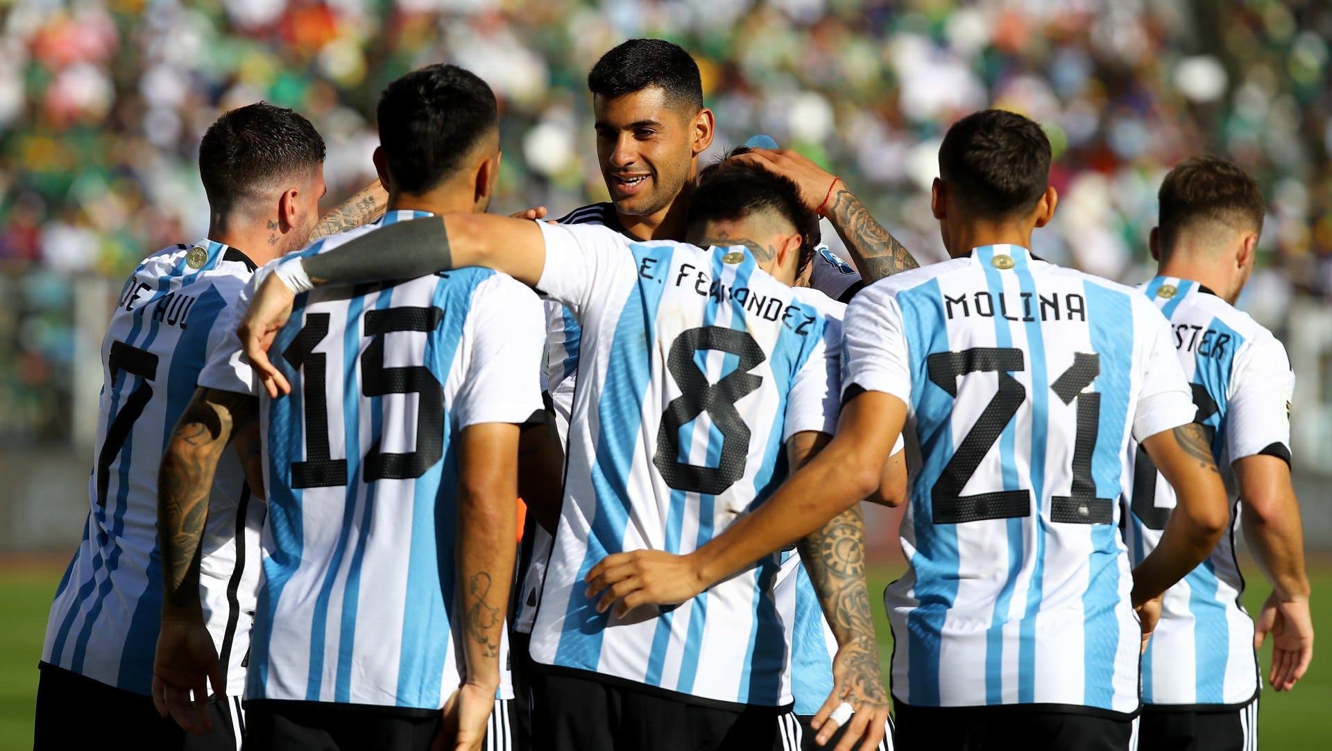 アルゼンチン　ディ・マリア　ユニフォームサッカー