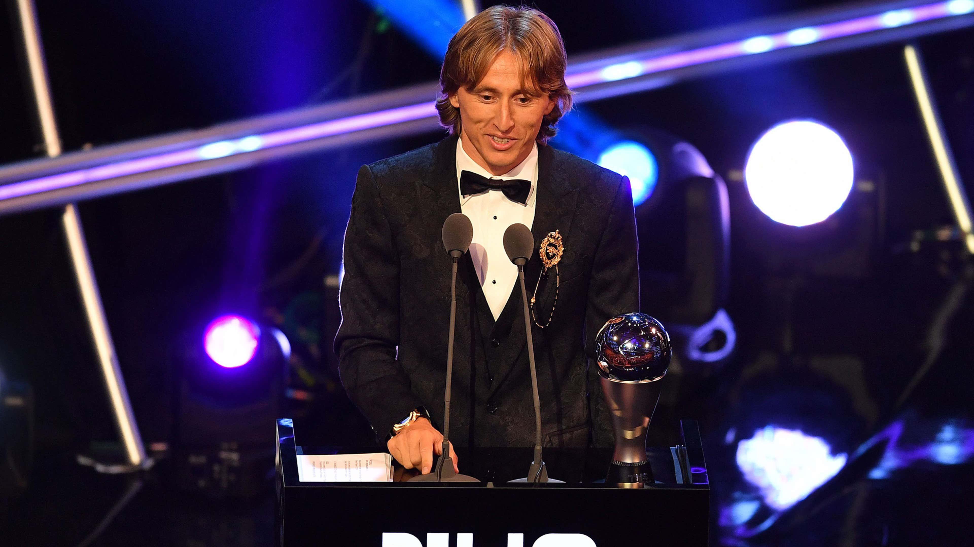FIFA The Best Award 2018: Luka Modric von Real Madrid zum Weltfußballer  gewählt | Goal.com Deutschland