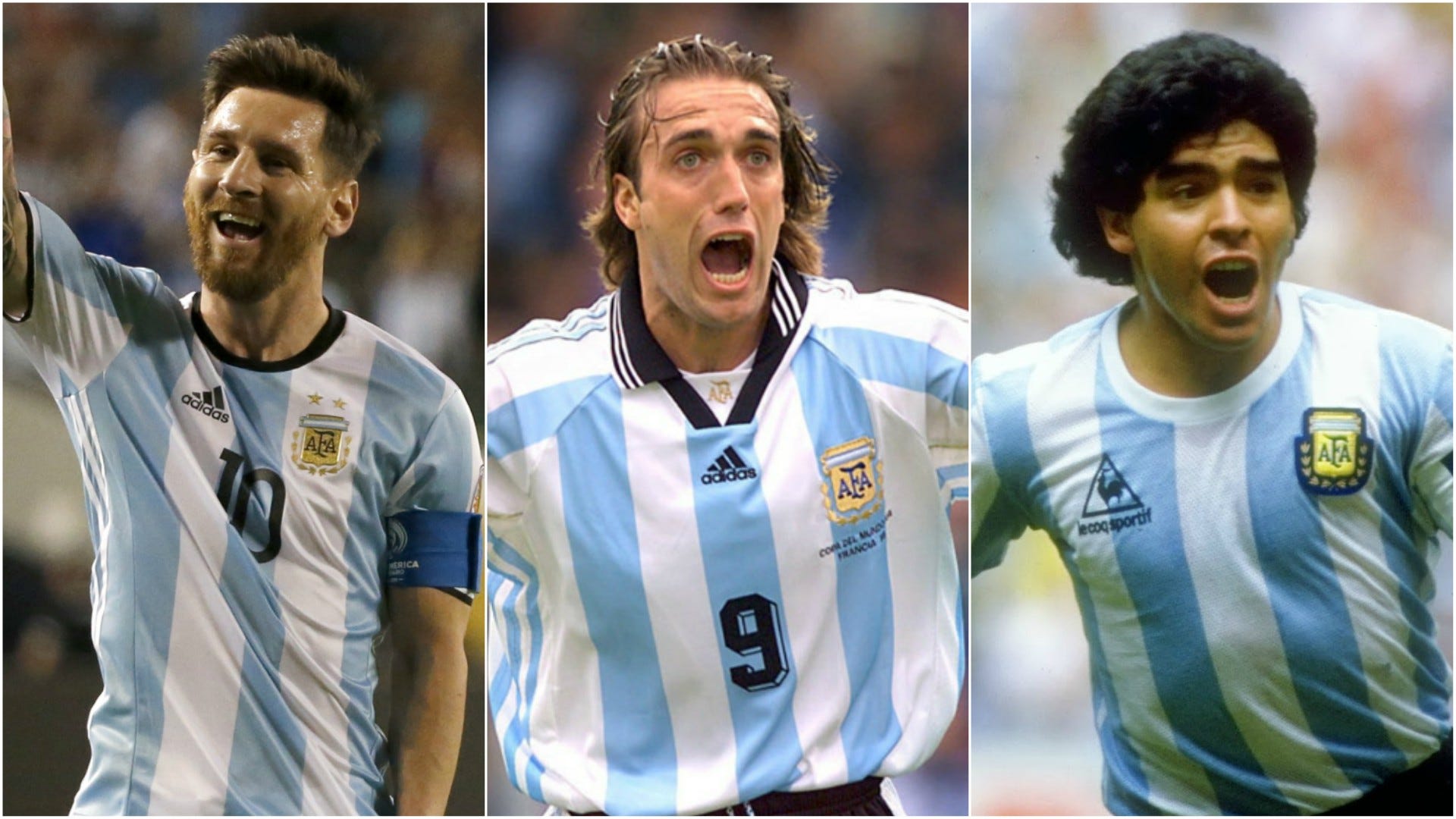 Goleadores Mundiales Argentina
