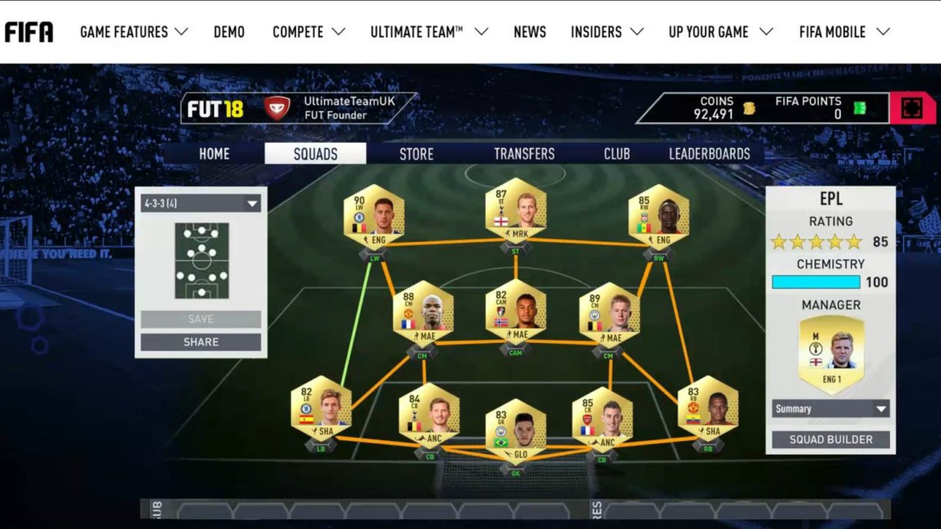 FIFA 18 Ultimate Team: Chemistry, coins & the complete guide to