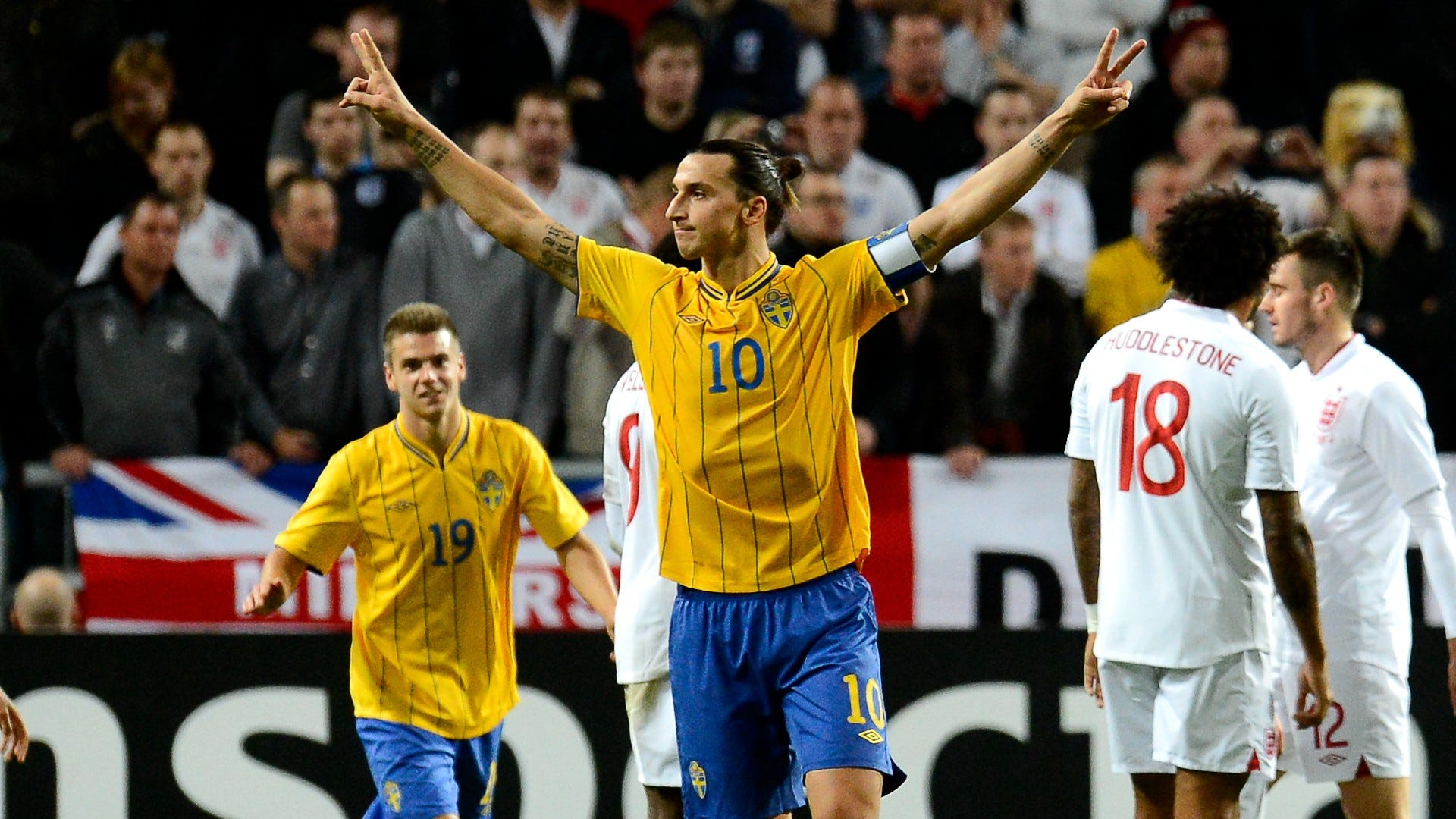 Zlatan Ibrahimovic Sweden England 2012