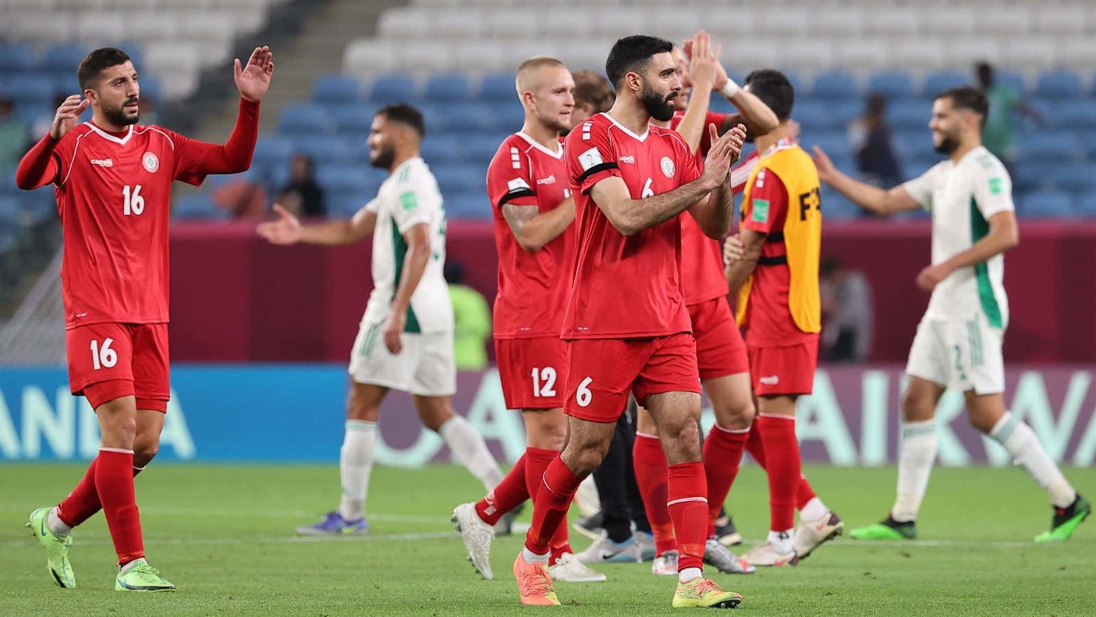 Lebanon Algeria  Arab cup 04.12.2021