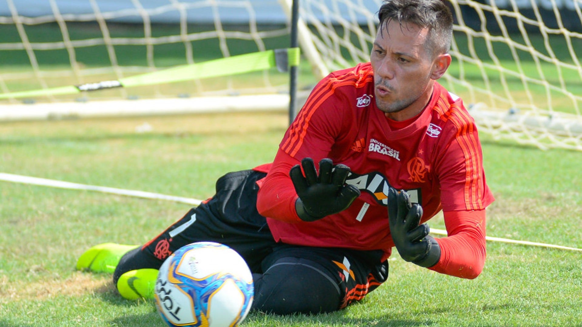 Diego Alves Flamengo treino 2018