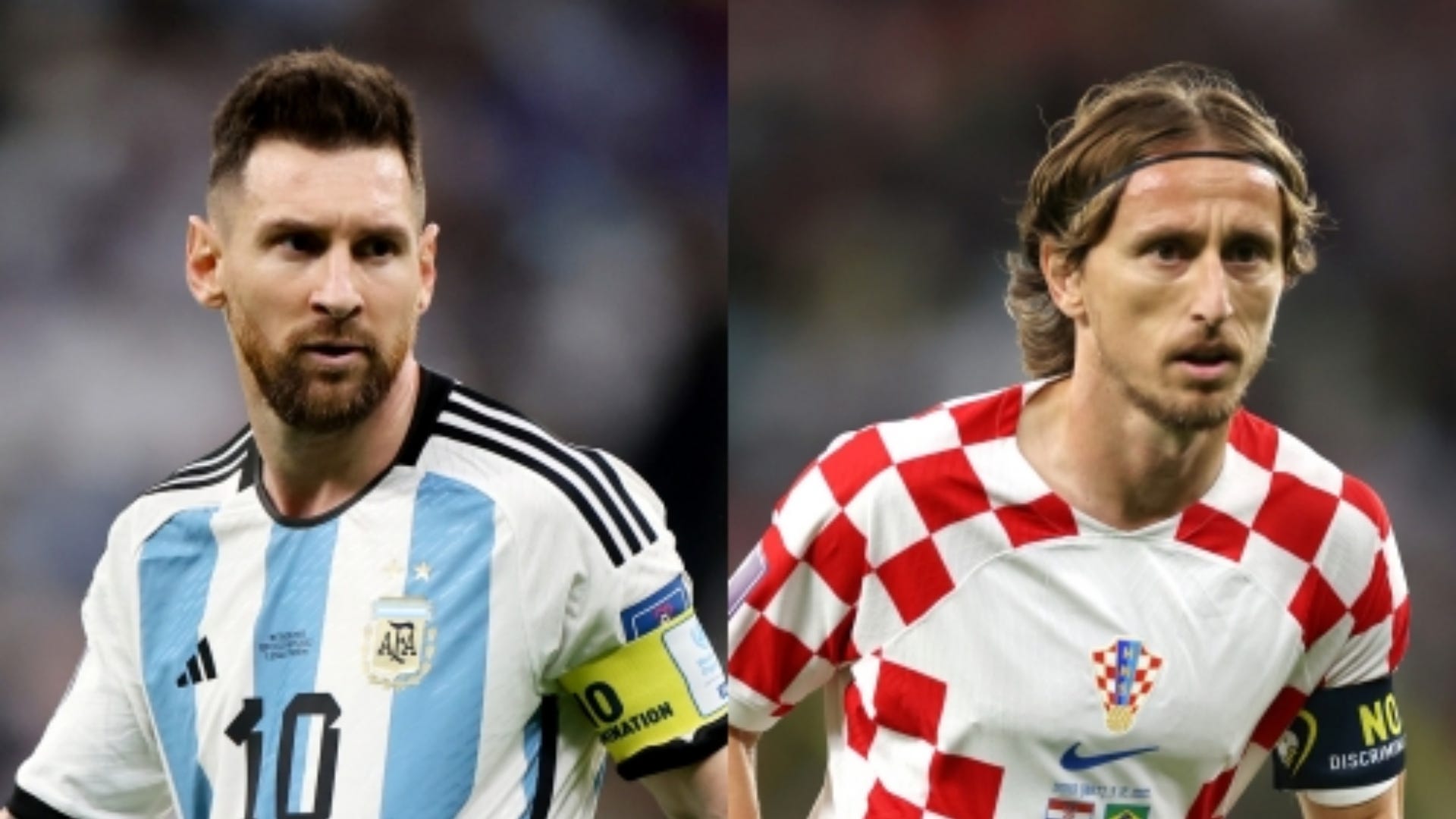 Lionel Messi Argentina Luka Modric Croatia