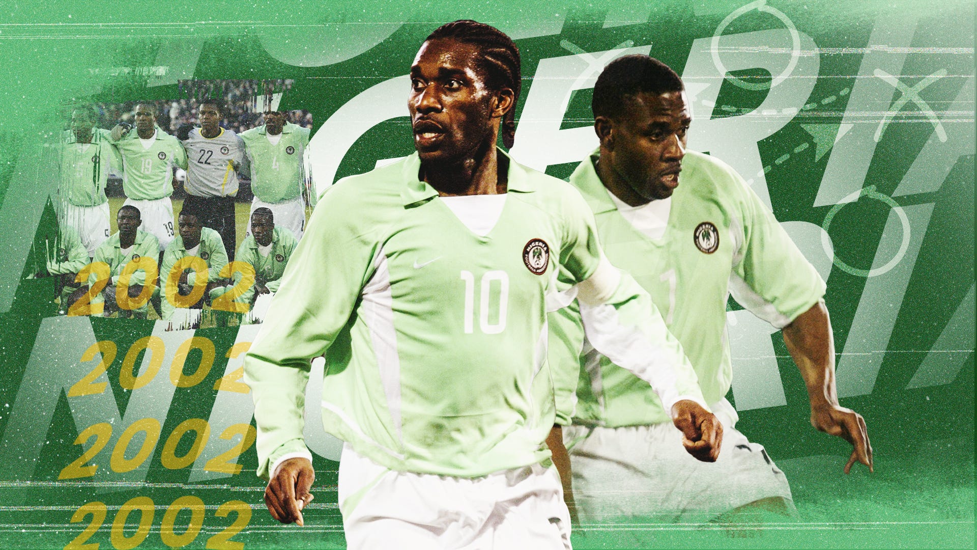 Nigeria 2002 World Cup: Remembering the Super Eagles' Classic Team |  Goal.com Cameroon