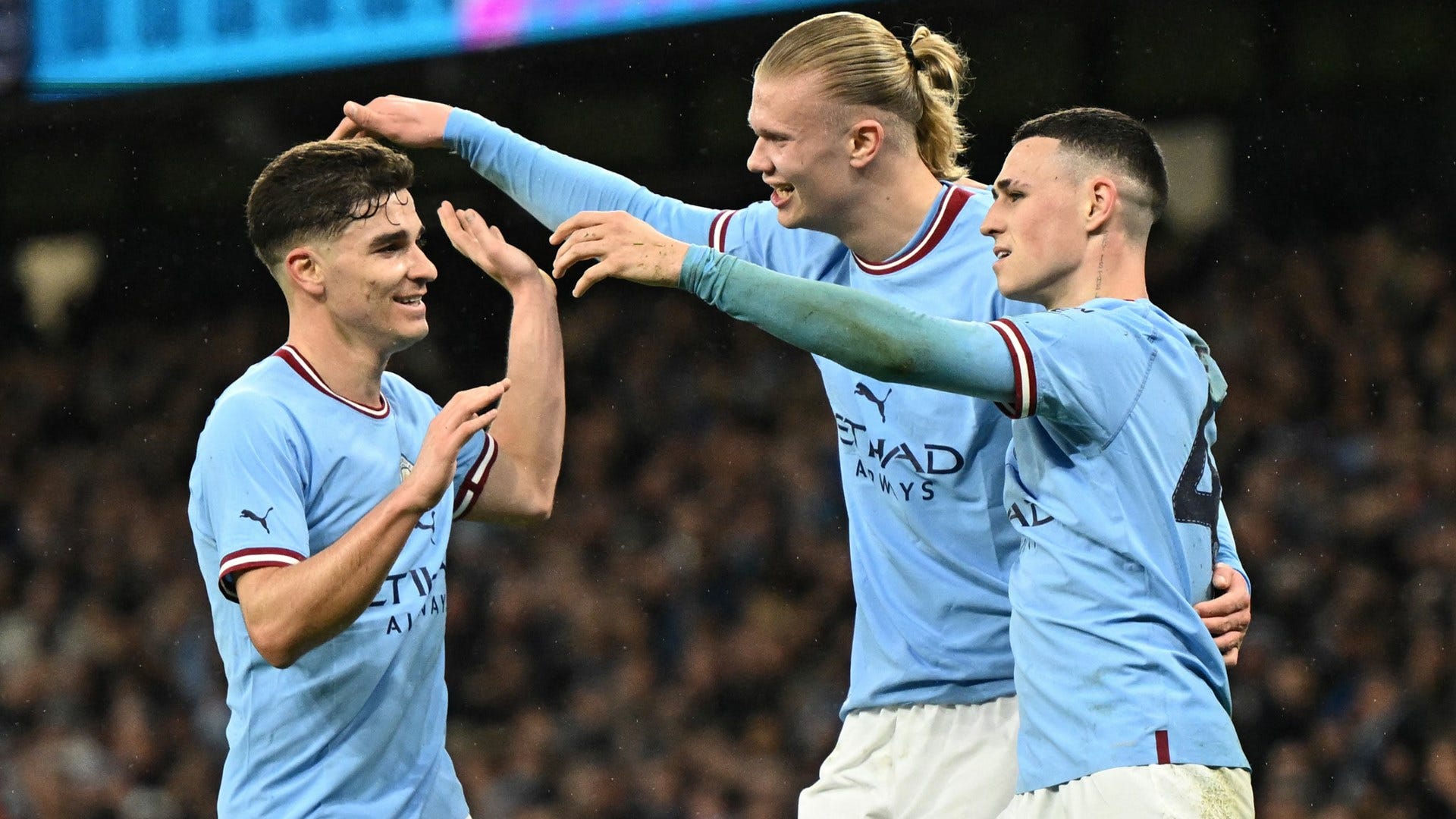Man City player ratings vs Burnley: Erling Haaland hammers another  hat-trick to ruin Vincent Kompany's return | Goal.com US