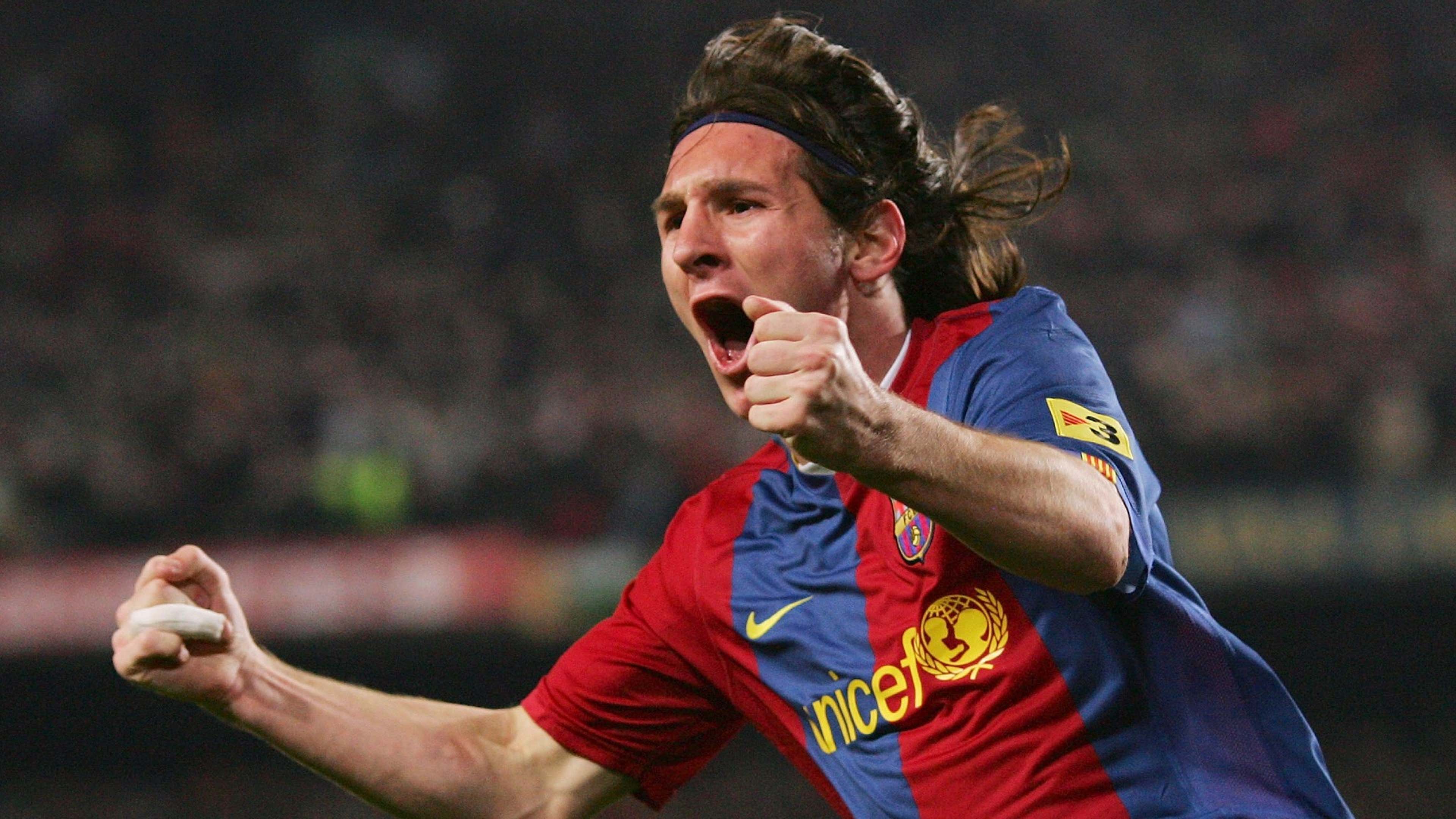 Lionel Messi Barcelona Real Madrid 2006-07