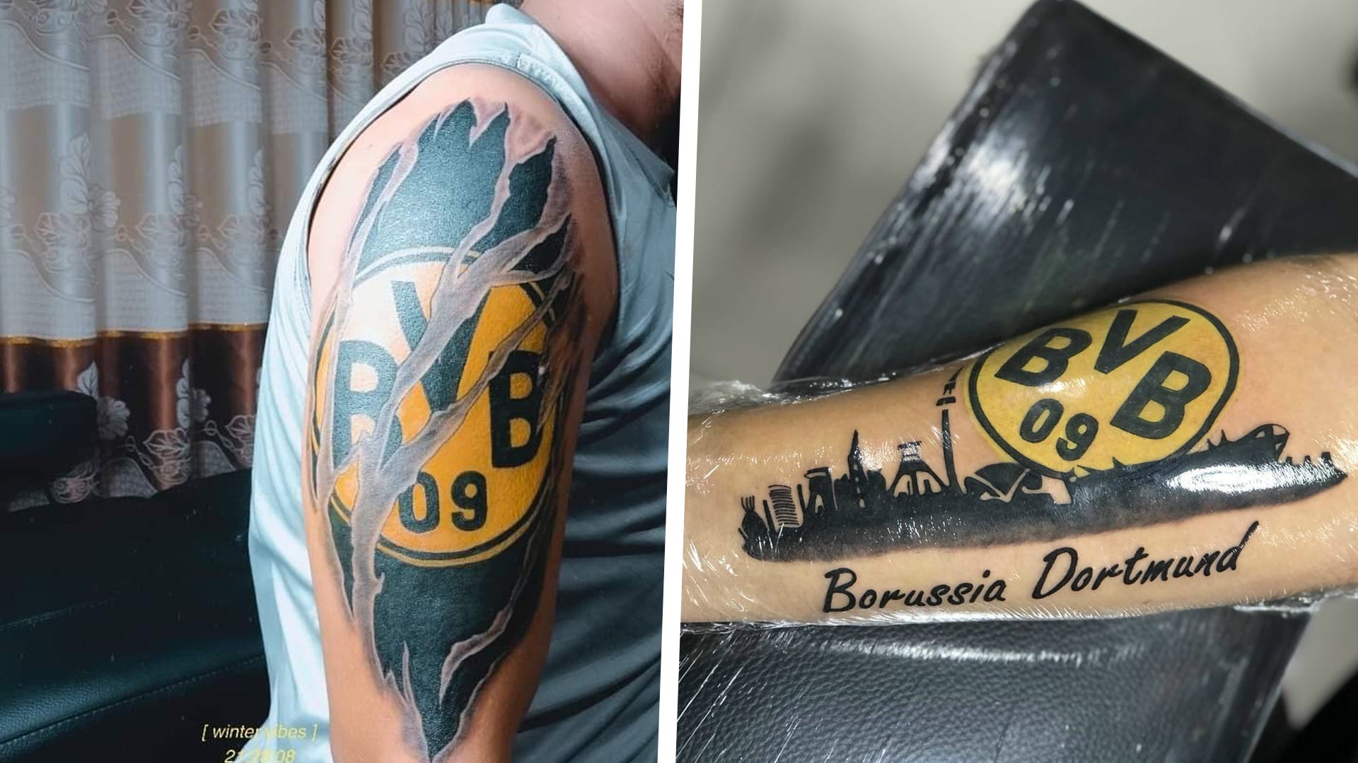 Nguyen Thanh Tho Borussia Dortmund tattoo