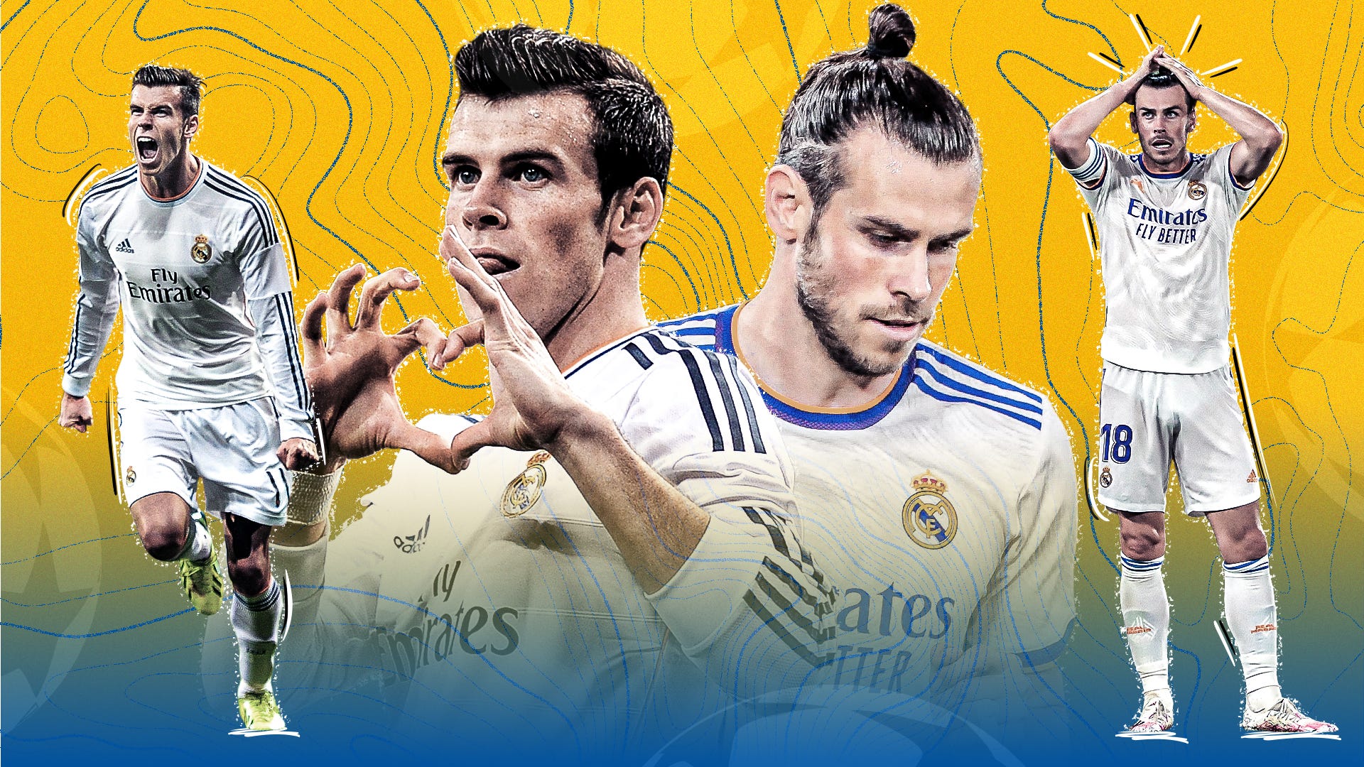 Gareth Bale Real Madrid Champions League 2022 GFX
