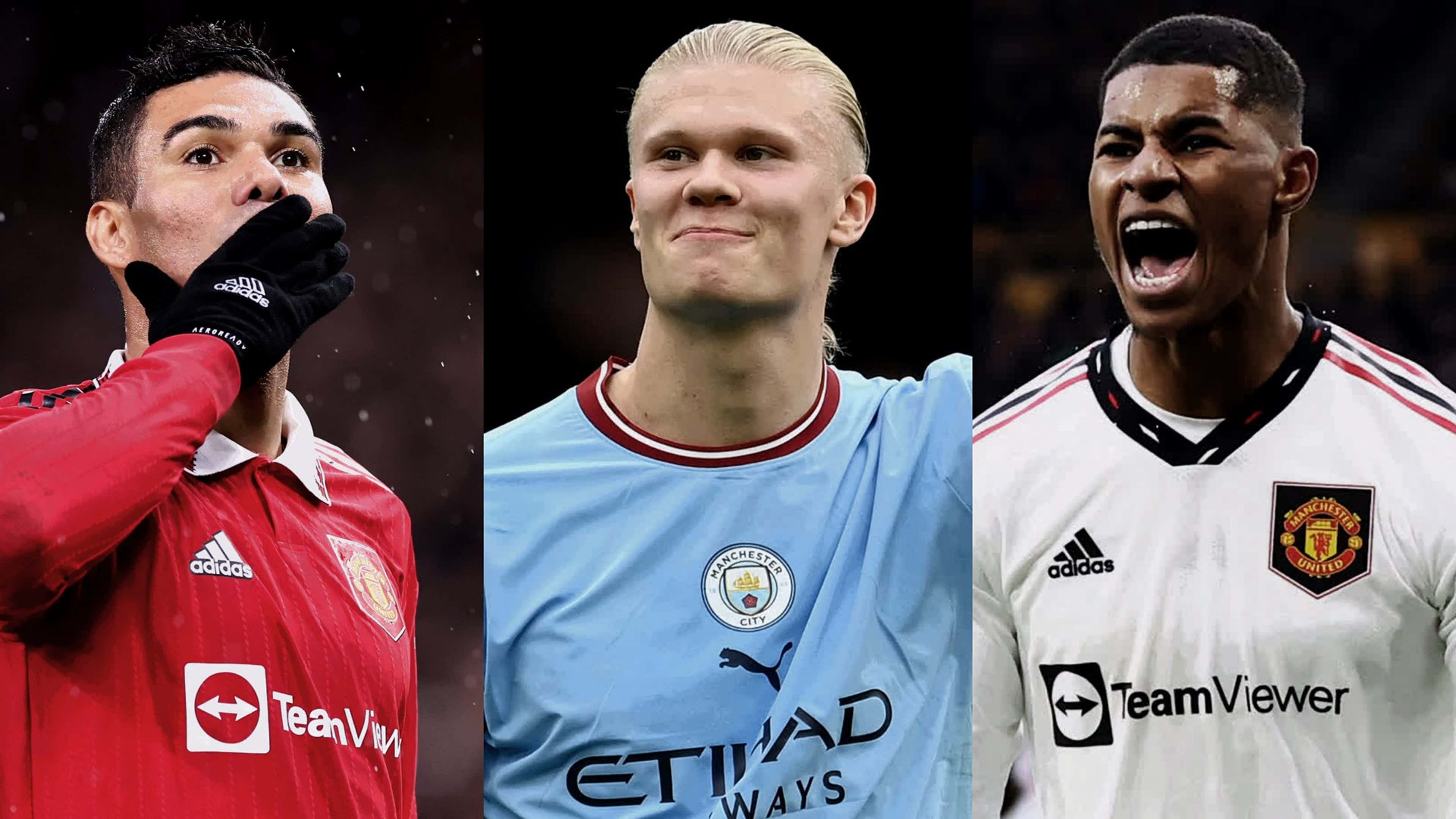 Manchester Derby combined XI: Rashford, Casemiro & the United stars closing  the gap on City ahead of title audition