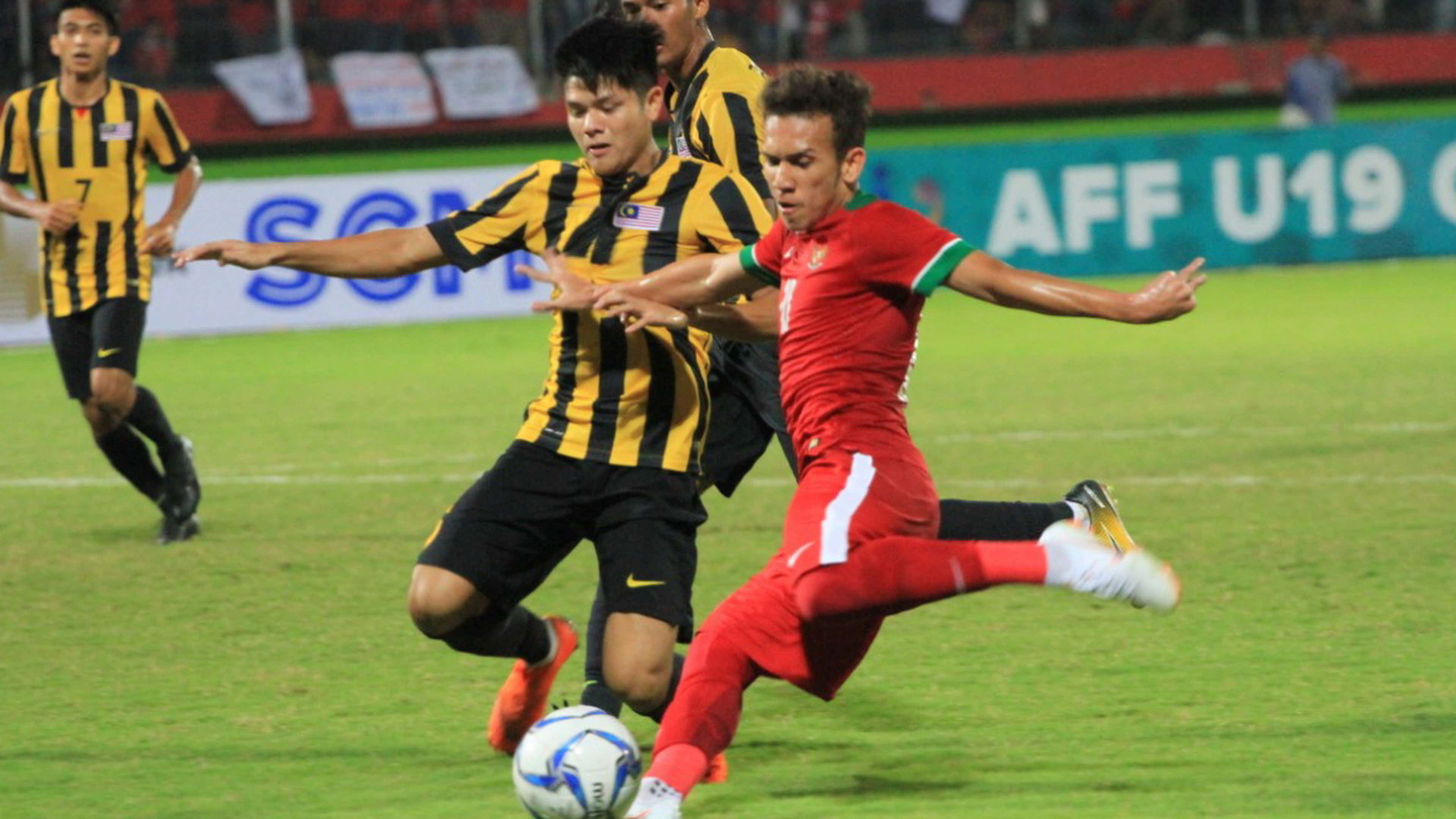 Malaysia vs Indonesia AFF U19 (12/7/2018)