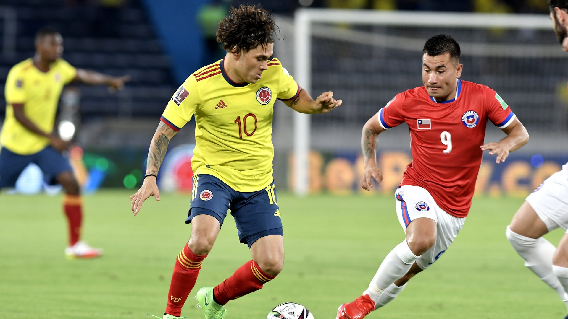 Colombia Chile Juan Fernando Quintero Eliminatoria Qatar 2022