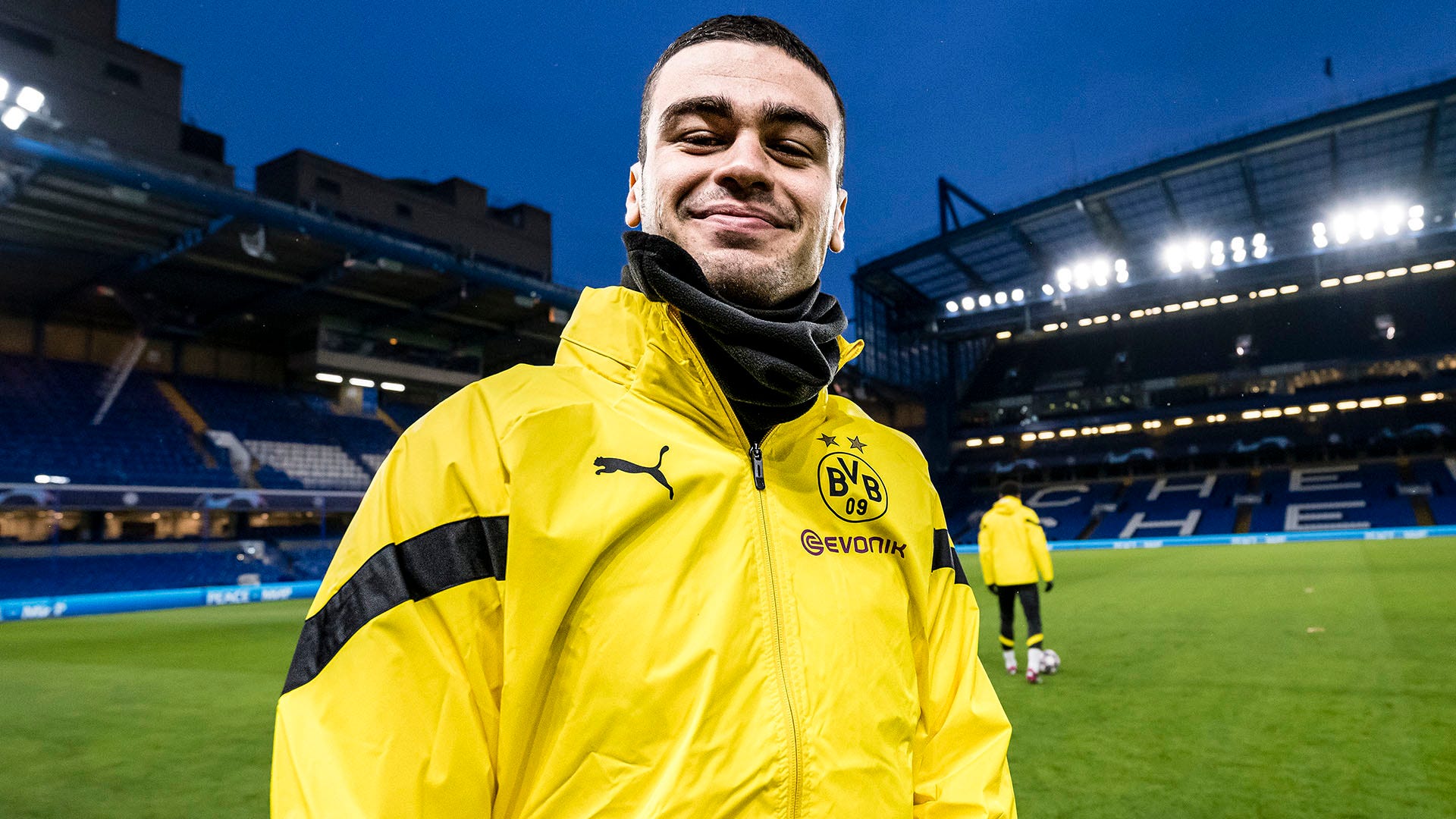Gio Reyna smile Dortmund Chelsea