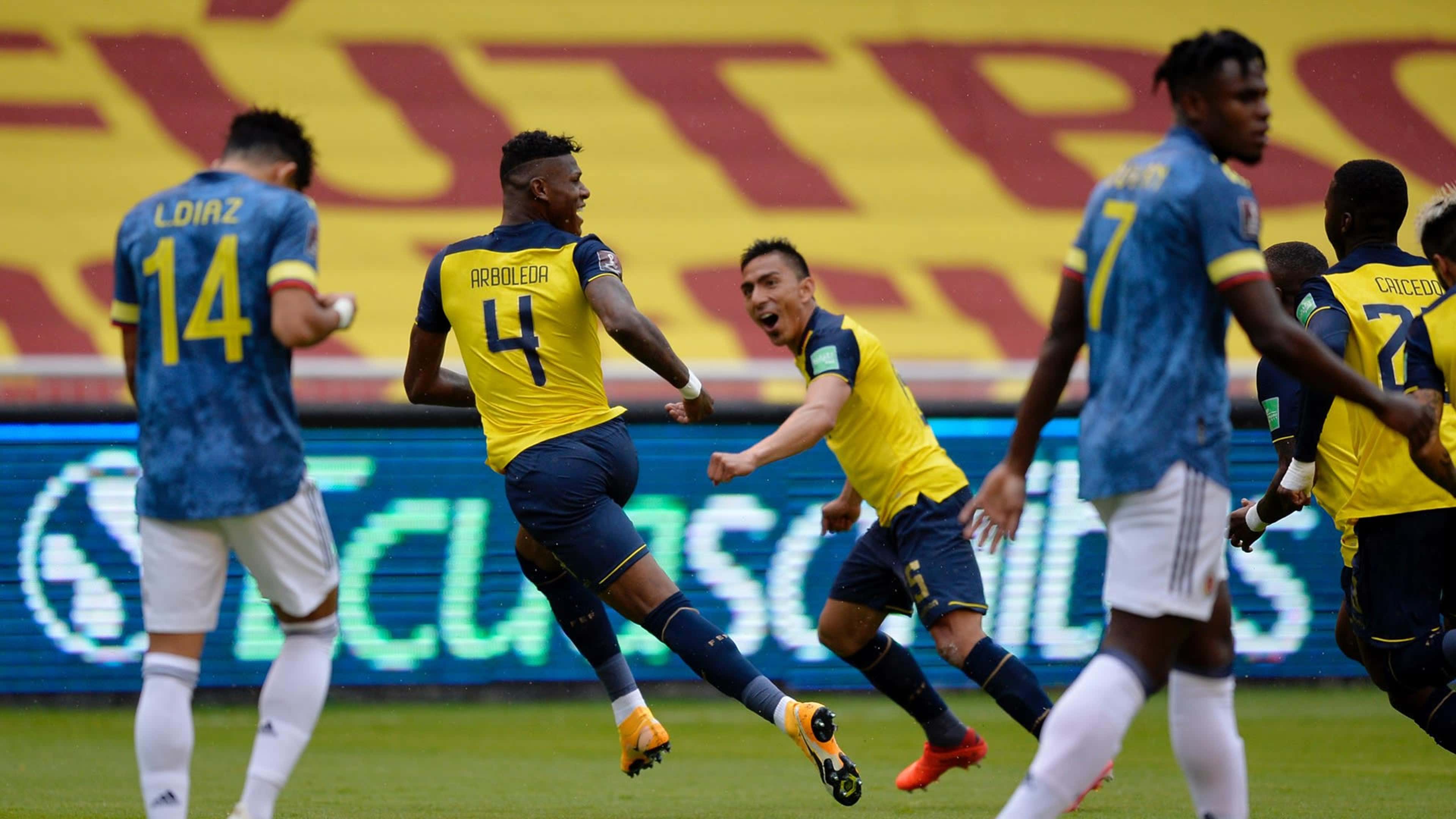 Ecuador Colombia Eliminatorias Qatar 2022 17112020
