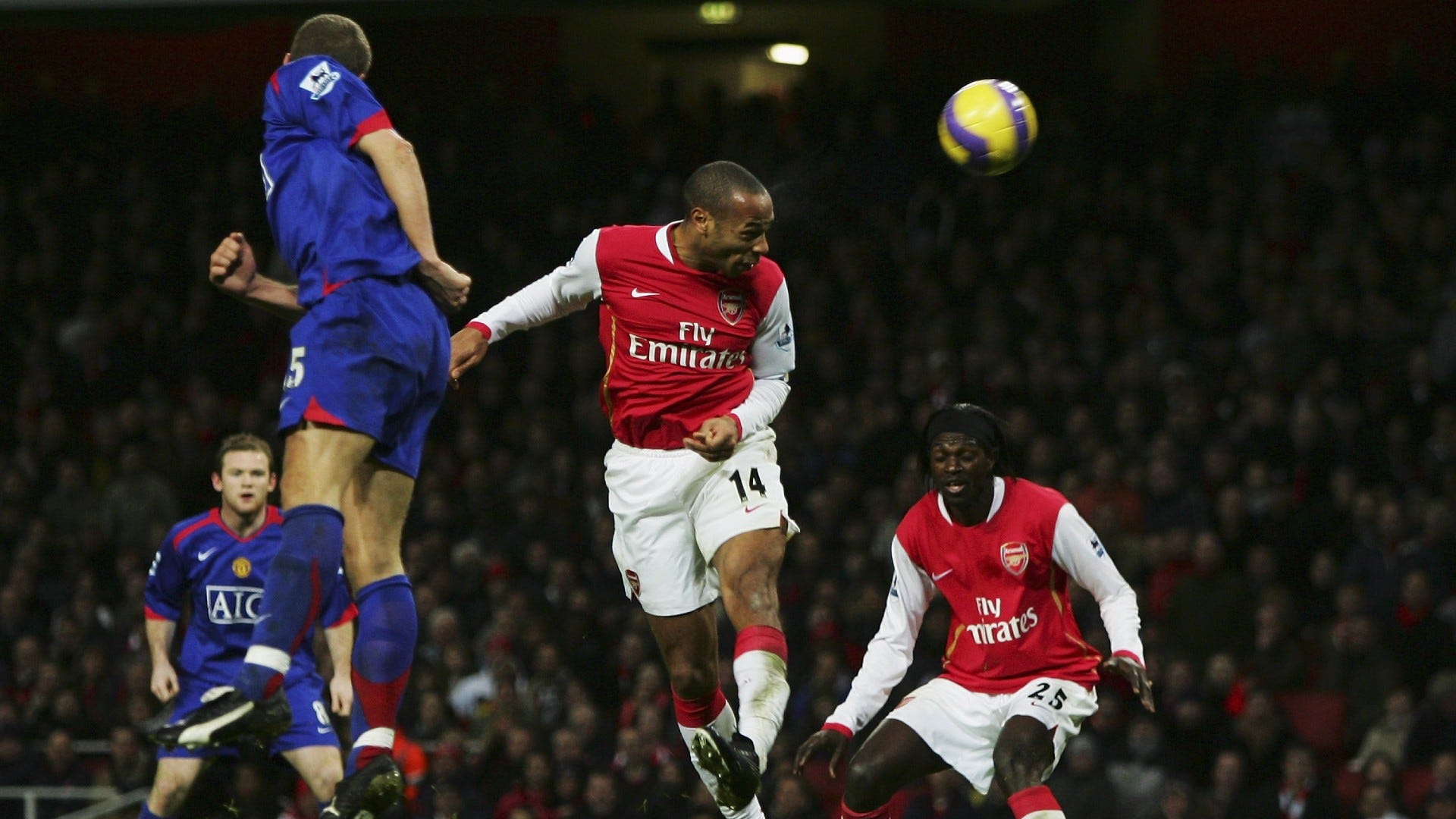 Thierry Henry Arsenal Manchester United 2007