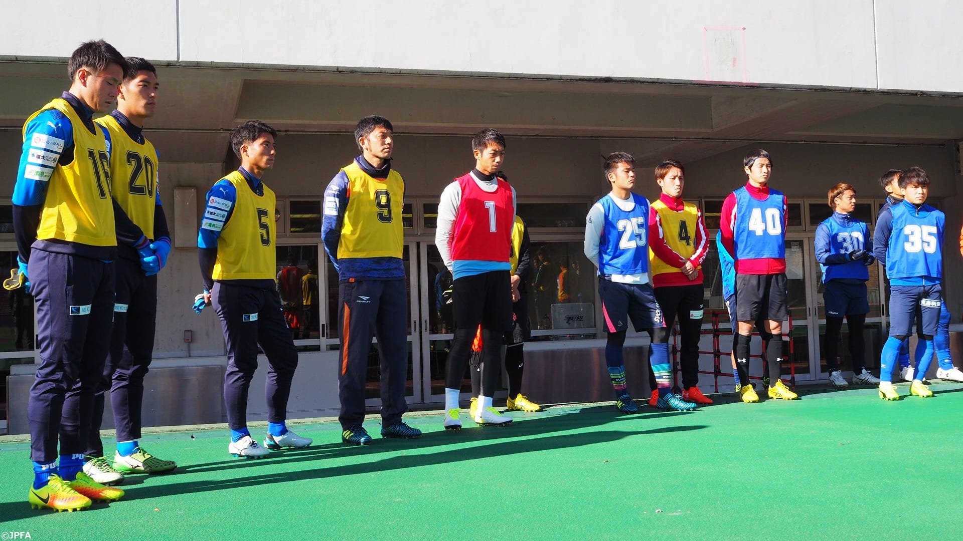 毎年恒例のjpfa合同トライアウト開催 初日には54名が参加 Goal Com 日本