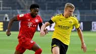 Alphonso Davies, Erling Haaland, Dortmund vs Bayern 2019-20
