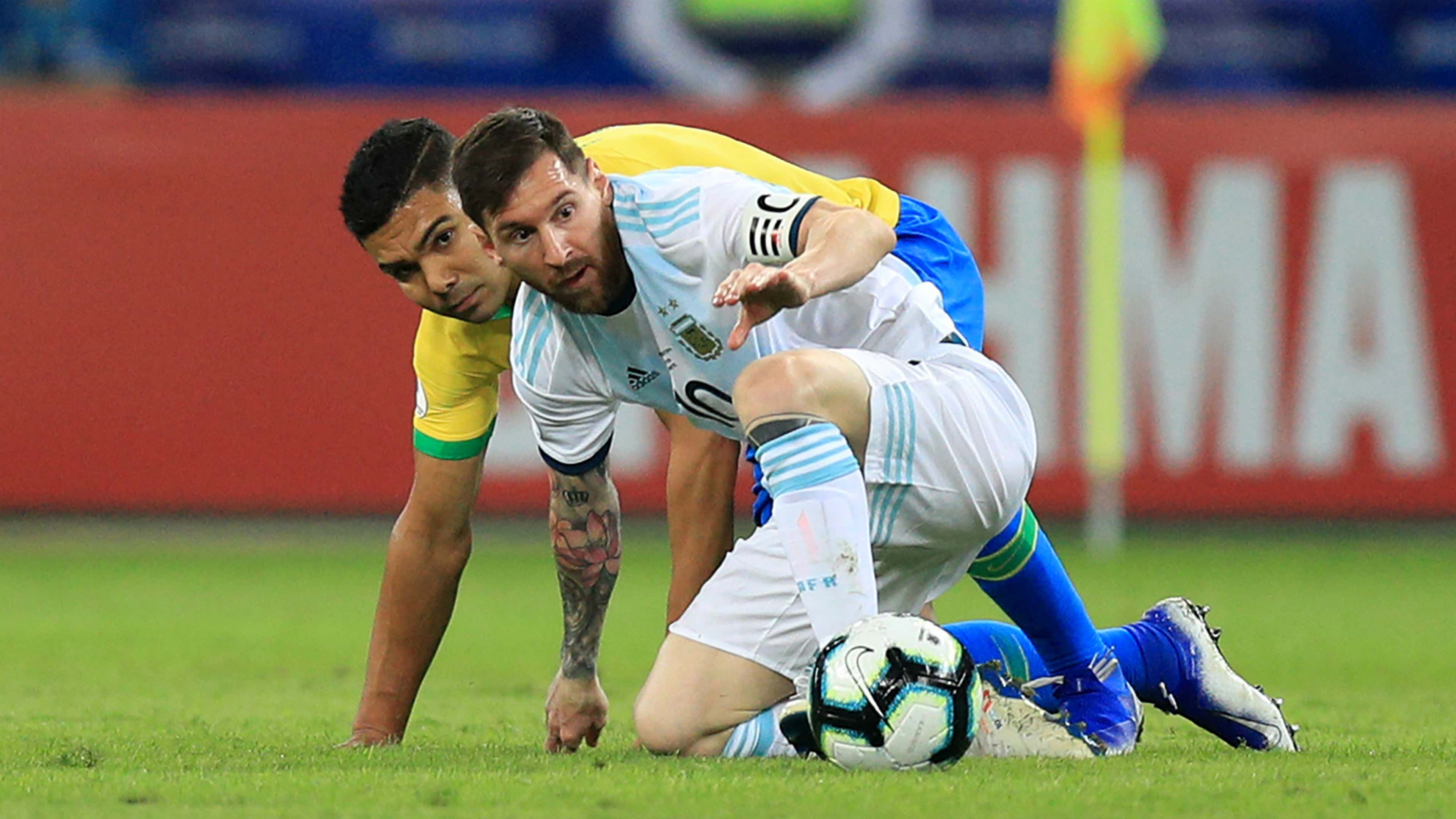 Messi projeta confronto contra o Brasil e avalia momento do rival: Não vem  bem - Folha PE