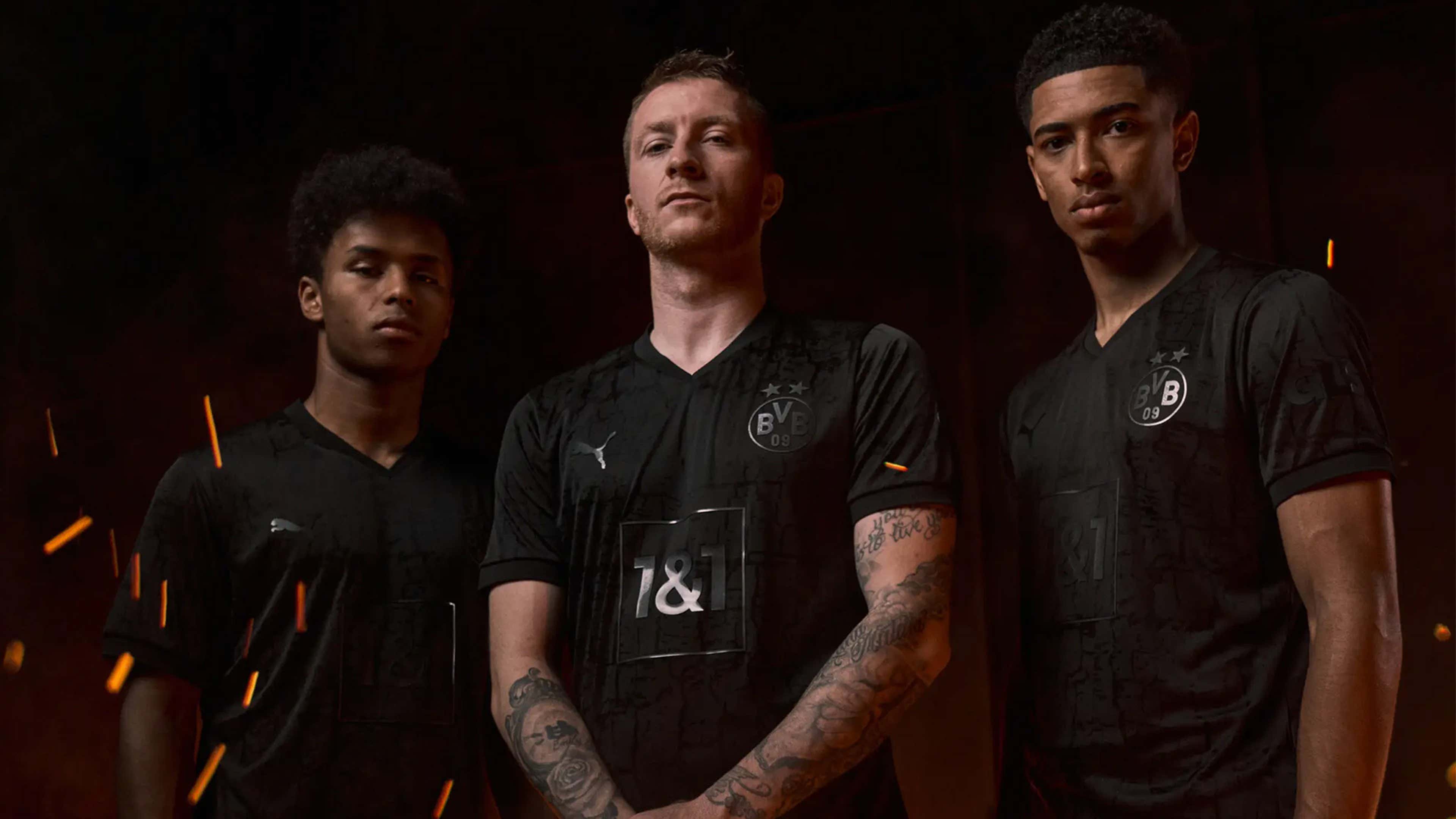 Borussia Dortmund celebrate city's coal and steel history with 2022-23 special  kit