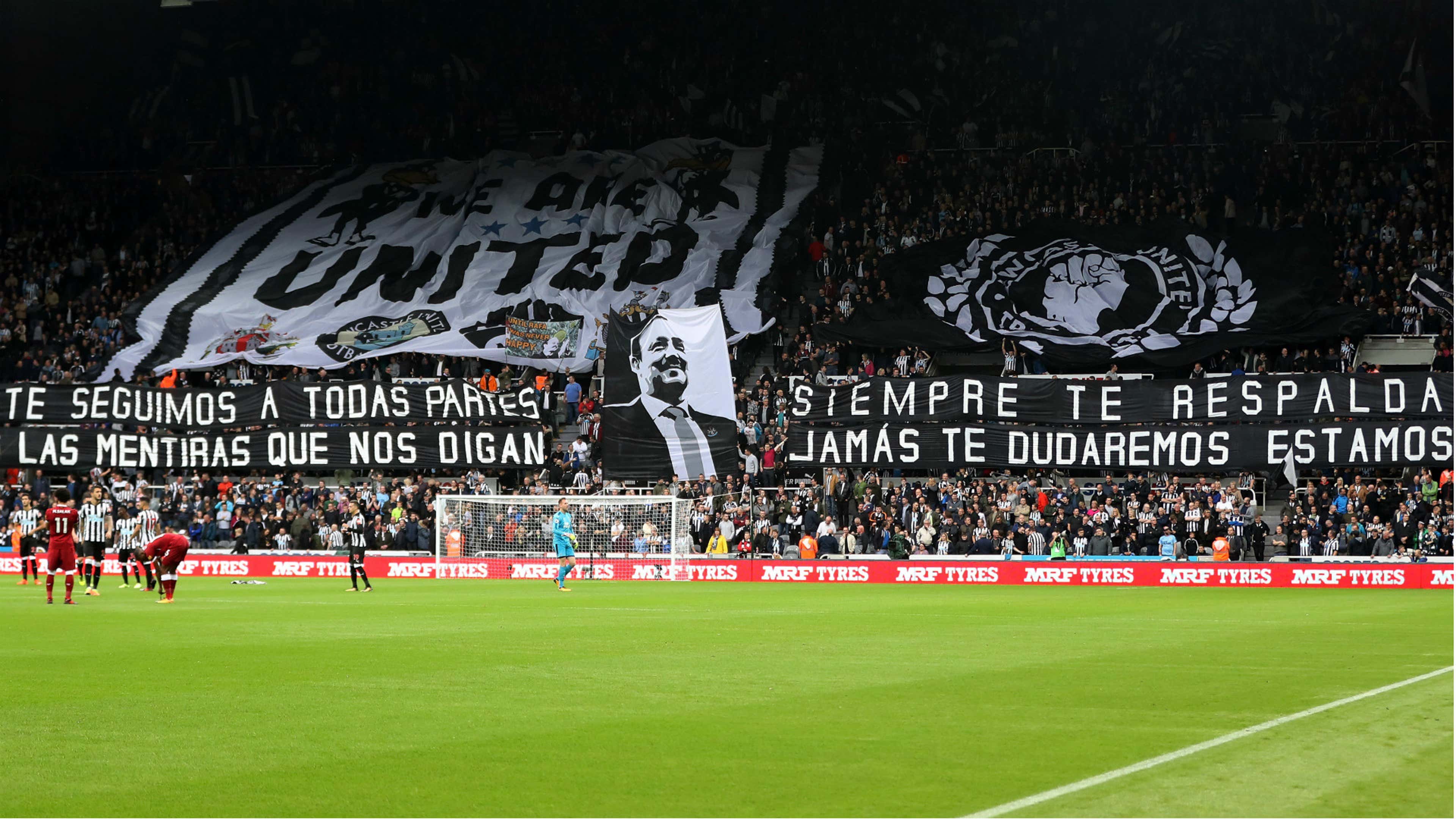 Newcastle Rafa Benitez banner