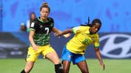 Formiga Chinyelu Asher Brasil Jamaica Copa do Mundo Feminina 09062019