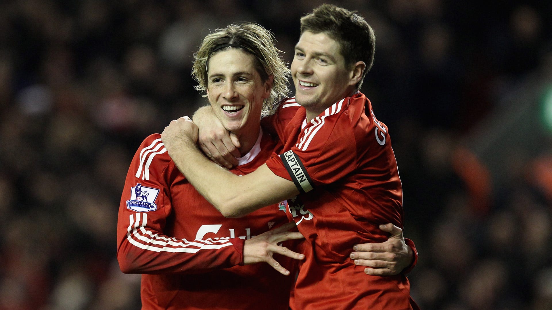 Fernando Torres Steven Gerrard Liverpool