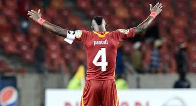John Paintsil of Ghana celebrates after winning the 2013 Afcon match against Niger