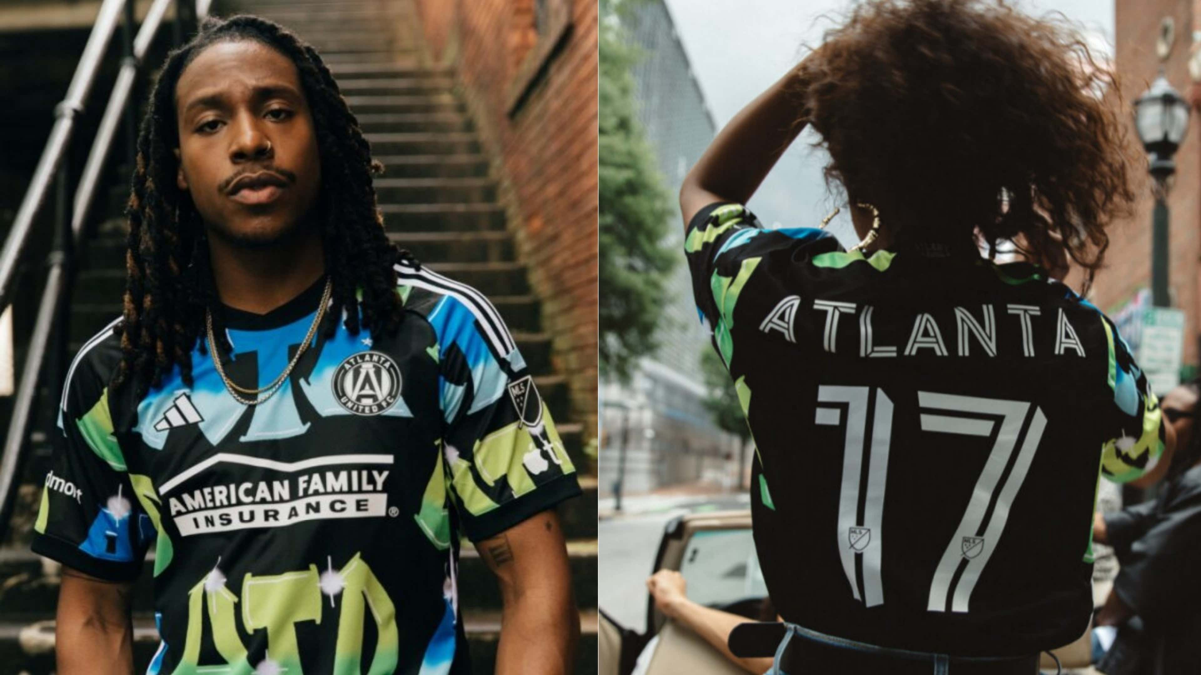 Atlanta United have just dropped the best kit of the season! MLS side  release wild third shirt with influence from hip-hop legends Killer Mike,  T.I. and Big Boi