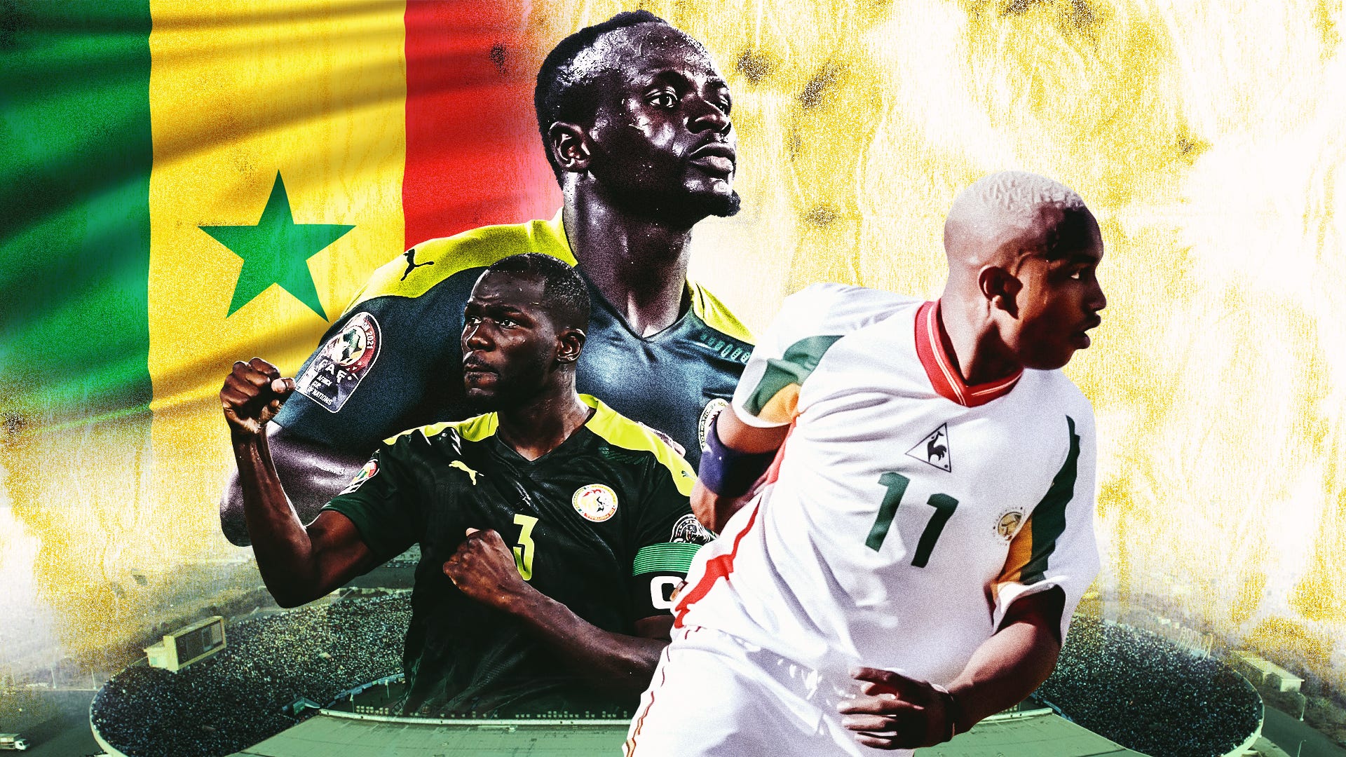 Senegal Teranga Lions iconic jerseys