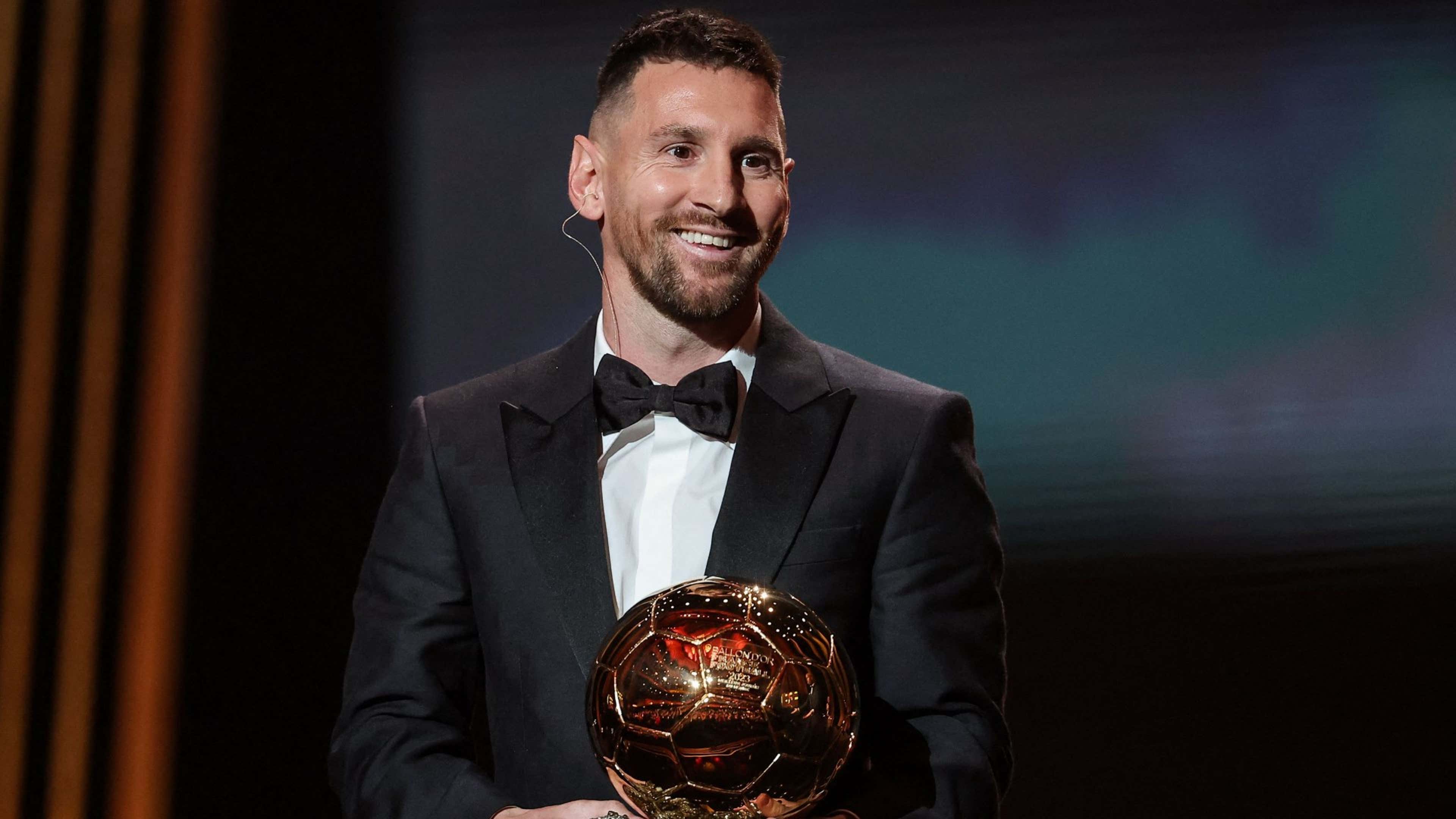 Inter Miami, what are you doing?! Herons post congratulations to Lionel Messi for winning eighth Ballon d'Or with wrong trophy in video | Goal.com English Oman