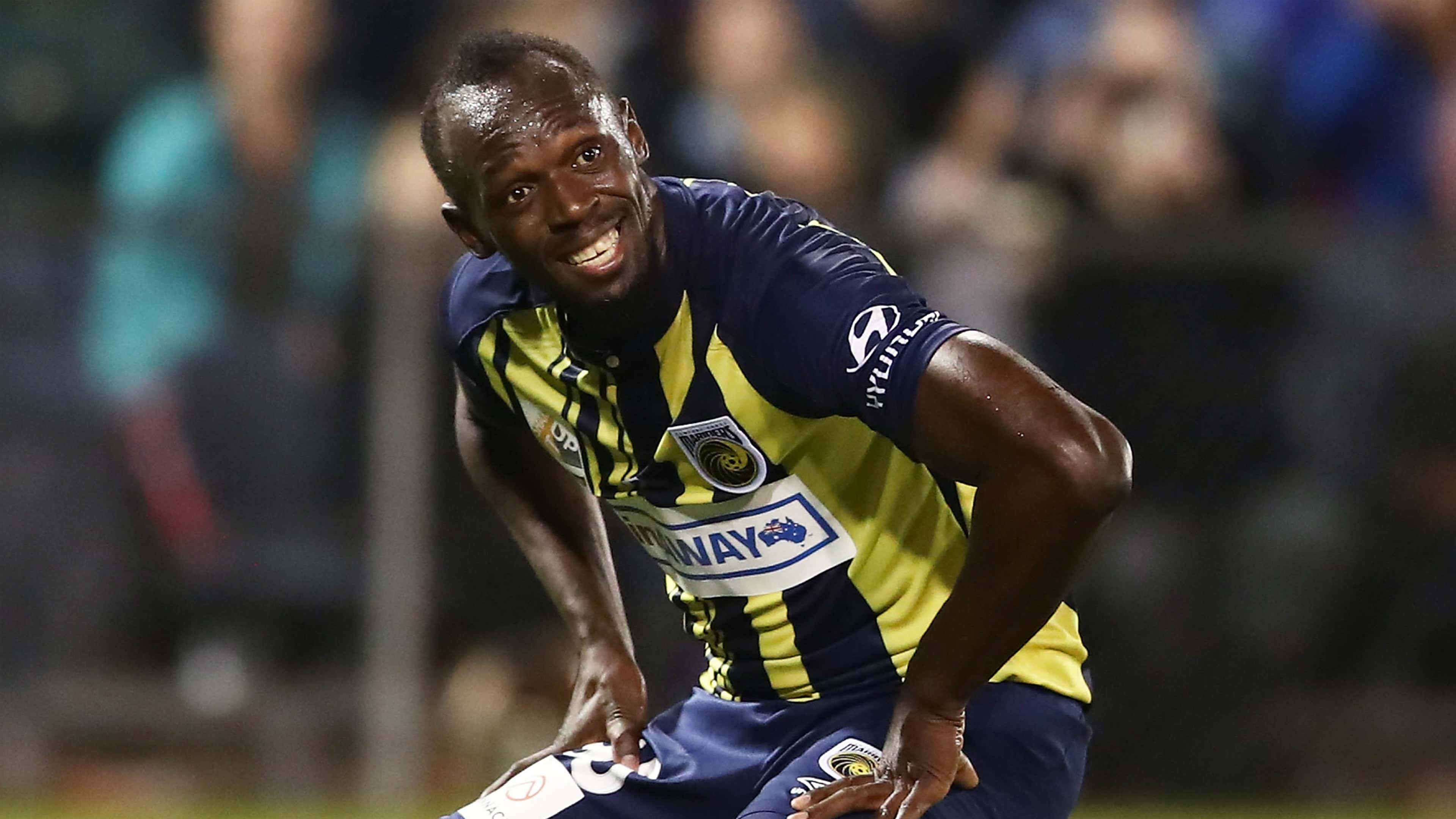 Usain Bolt's goals: One lightning strike but his A-League football future  with Central Coast Mariners is still cloudy 