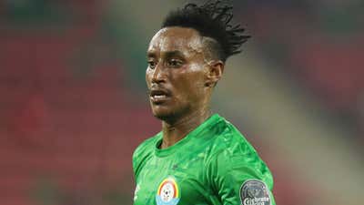 Surafel Dagnachew of Ethiopia during the 2021 Africa Cup of Nations Afcon Finals.