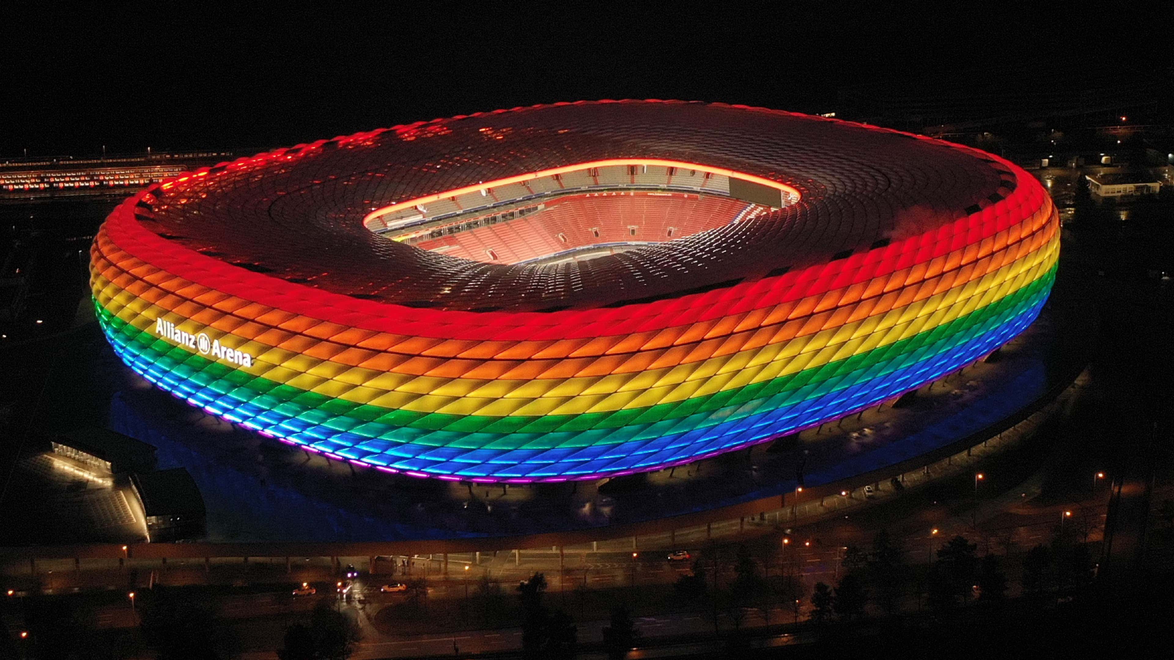 Uefa Blocks Germany From Illuminating Allianz Arena With Rainbow Lighting For Hungary Euro 2020
