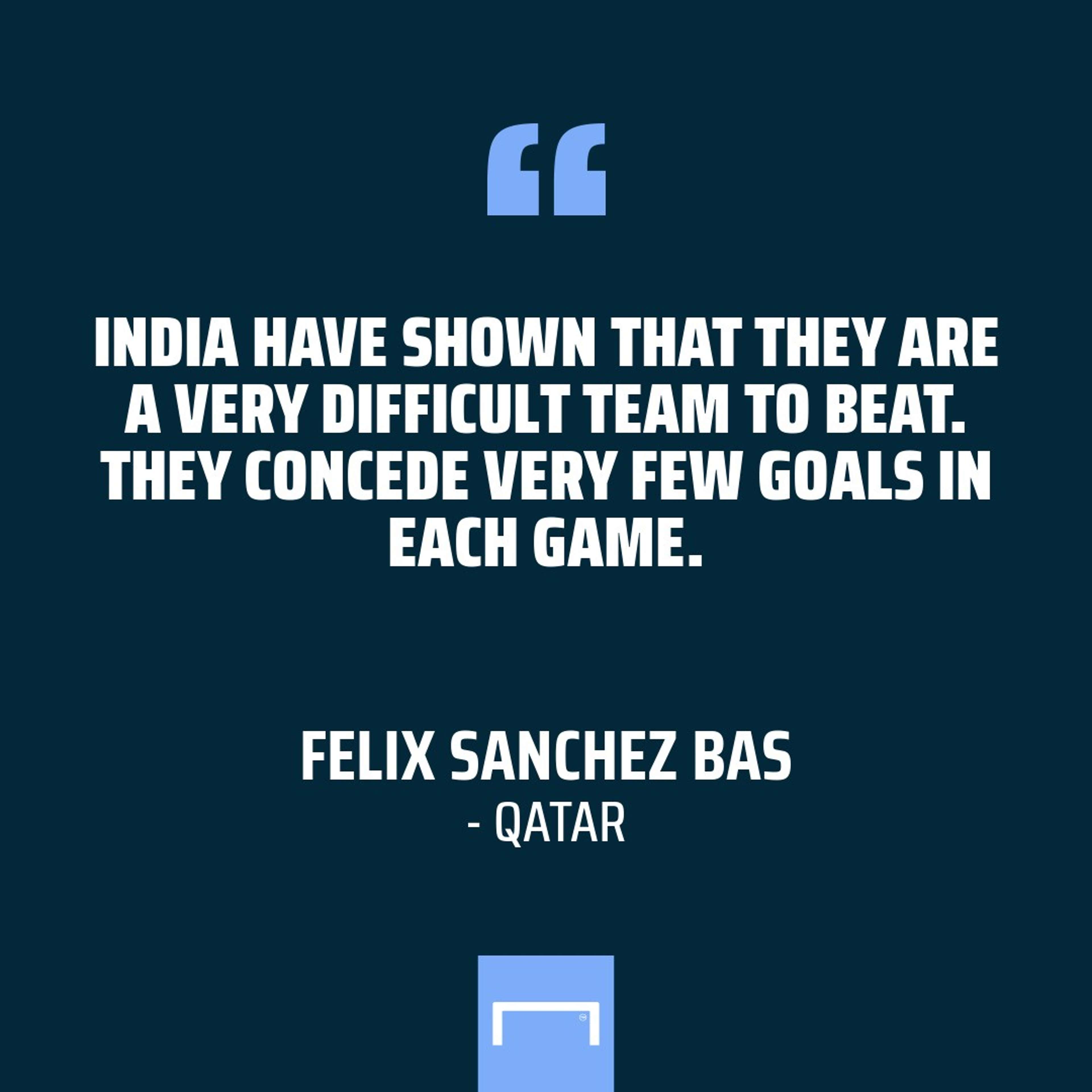 Felix Sanchez, India vs Qatar