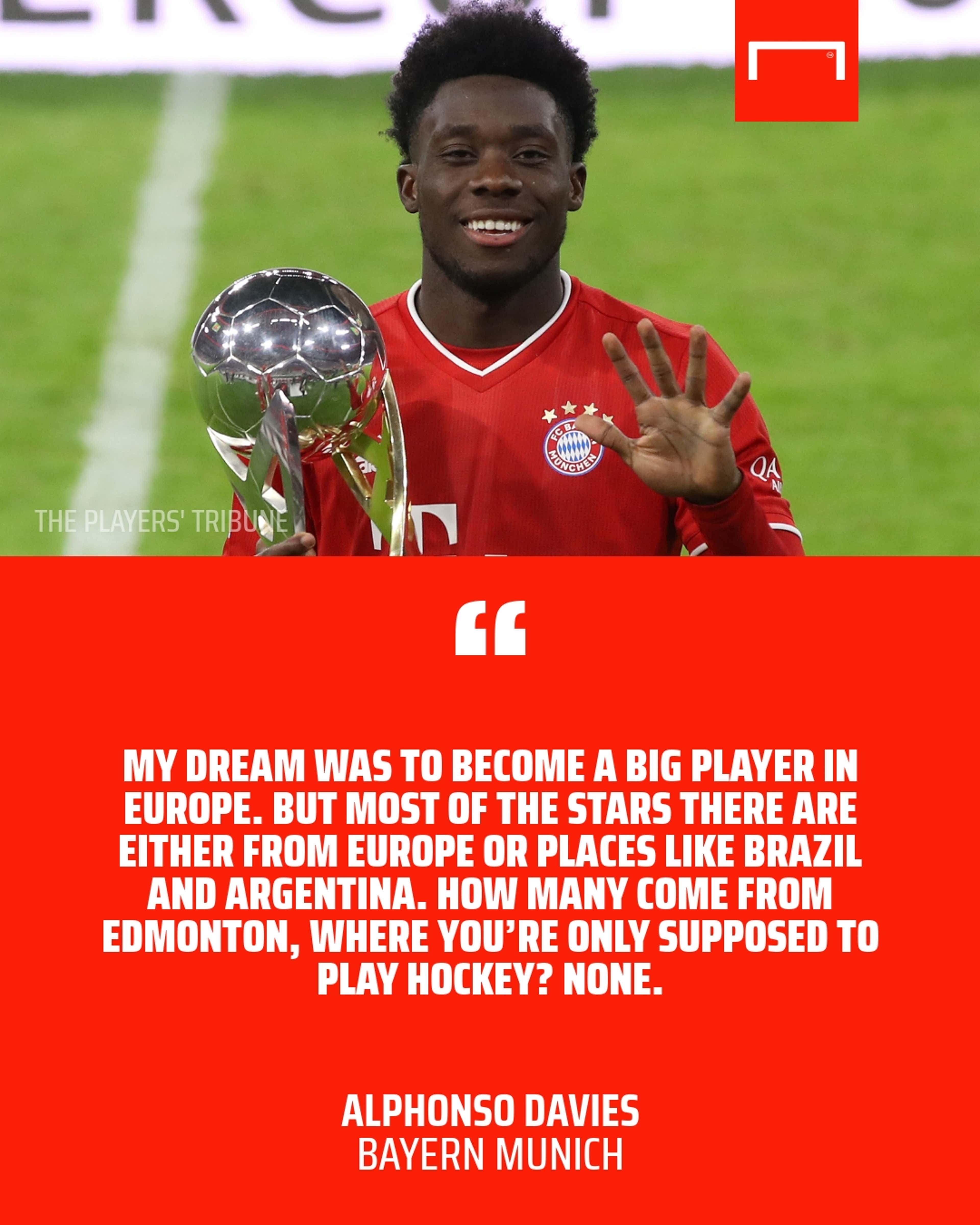 Bayern Munich, Canada star Alphonso Davies: How he has evolved and what the  future holds - ESPN