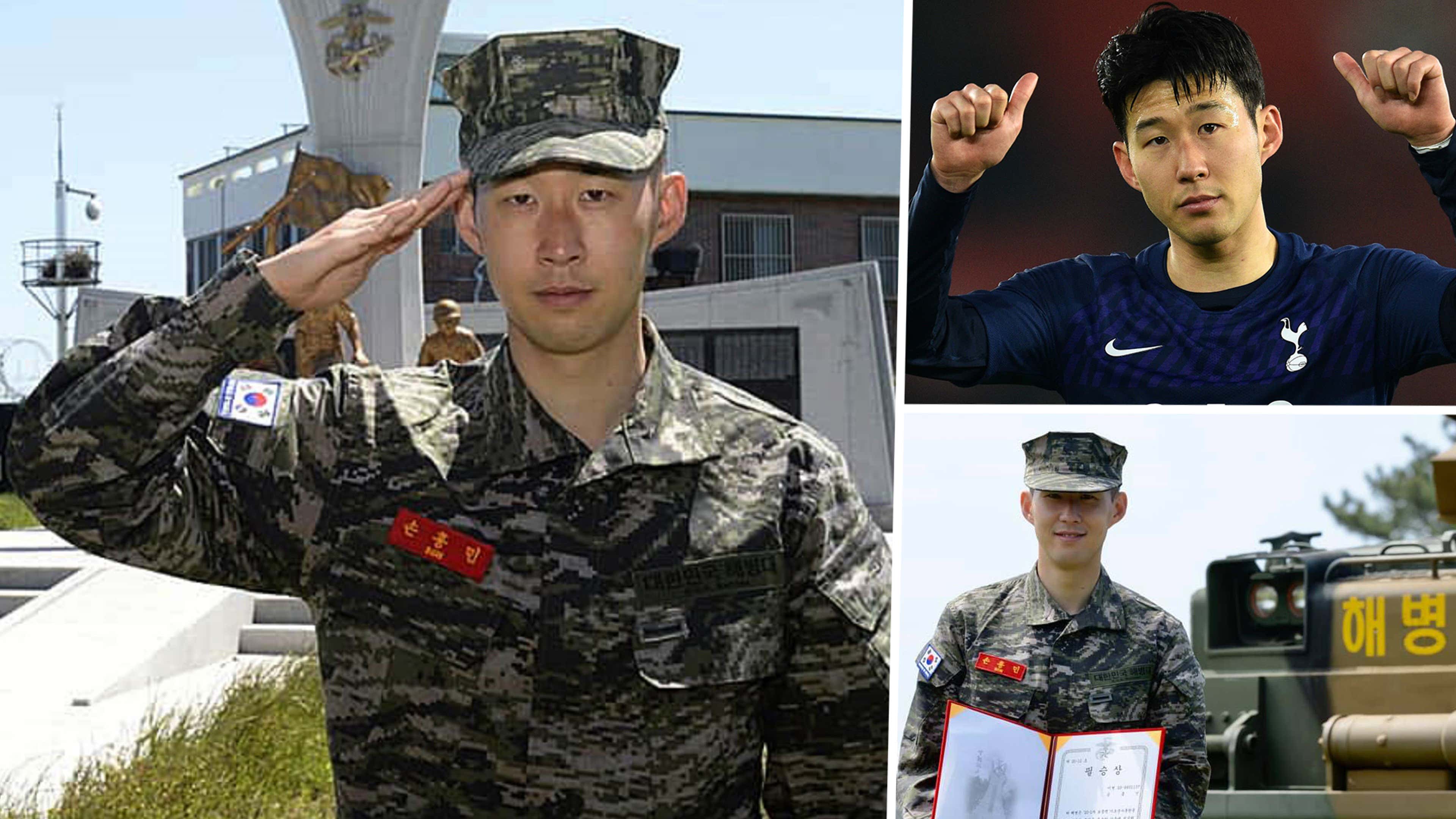 Tottenham Star Son Completes Mandatory Military Service In South Korea