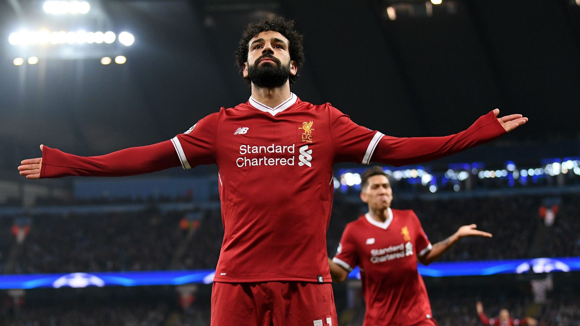 Mohamed Salah Liverpool Manchester City Champions League